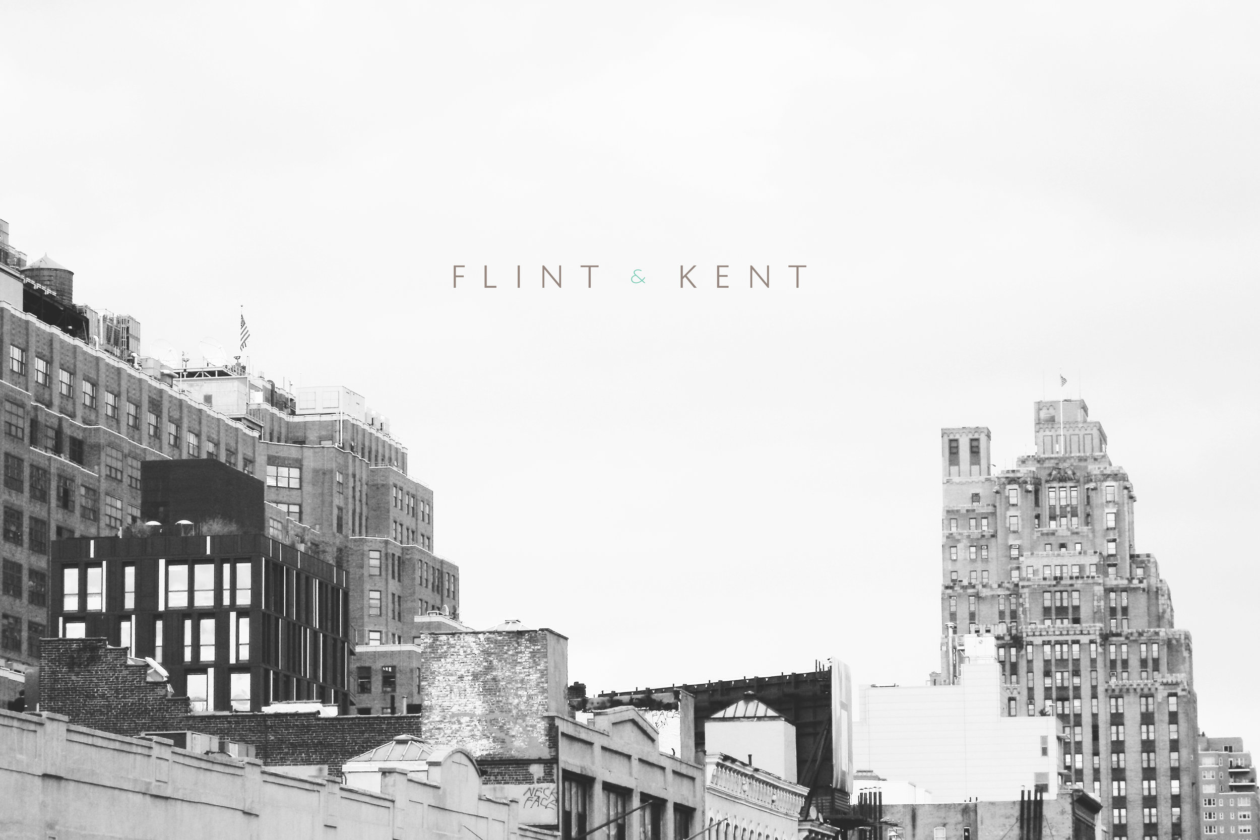 Peggy Wong Studio / logo design and photography for Flint & Kent