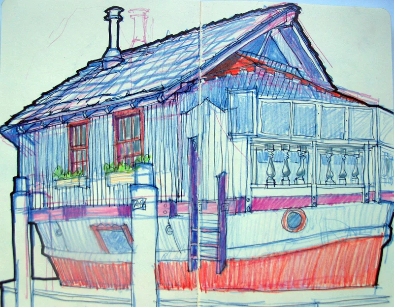 Sausalito Houseboat No 10