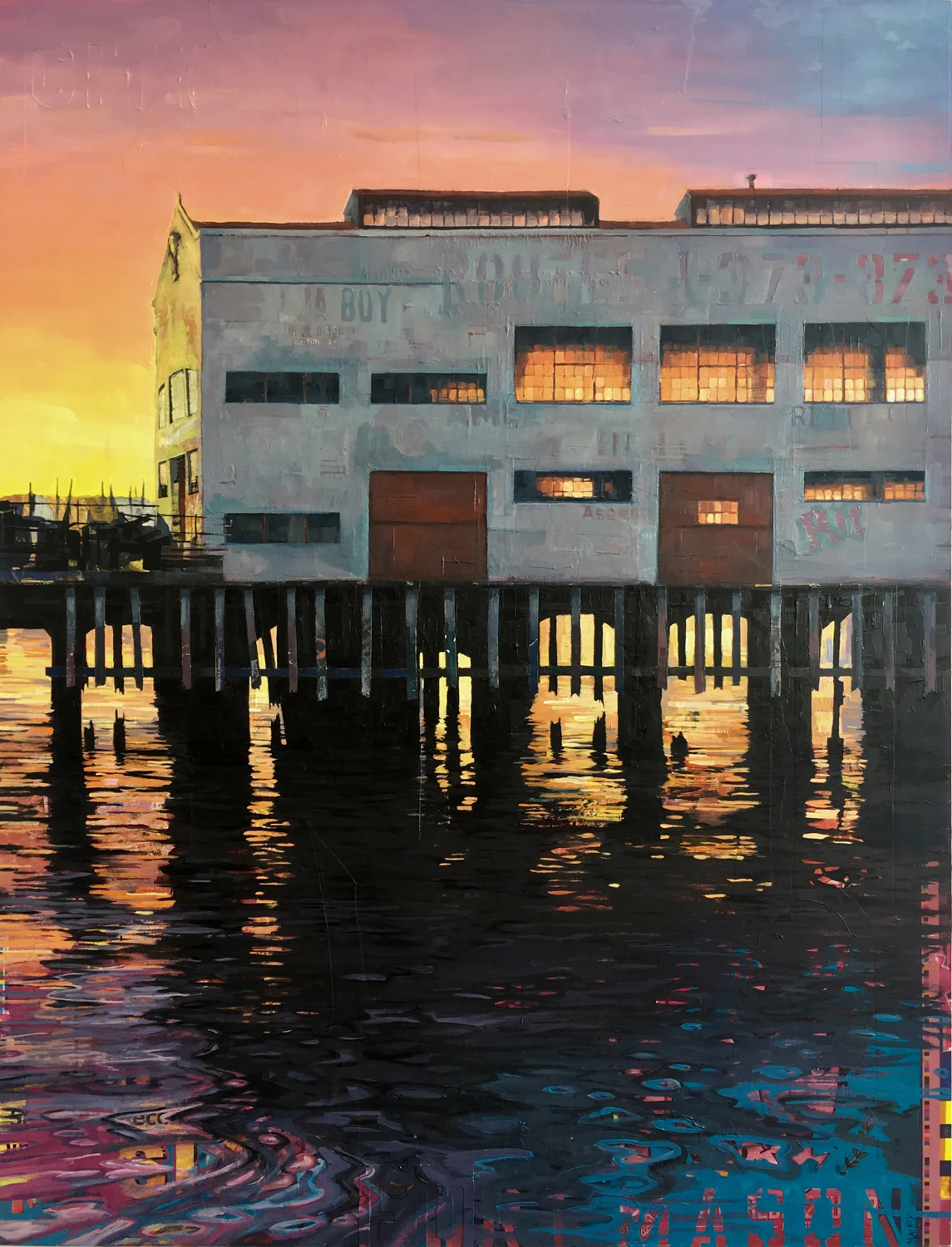 Low Tide at Sunset
