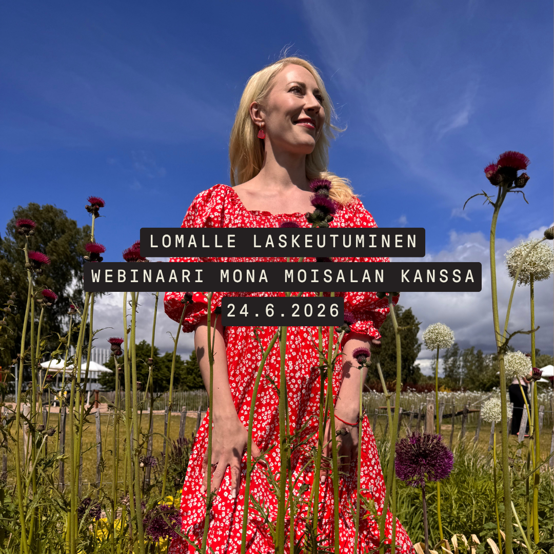 Uusin webinaarini: Lomalle laskeutuminen