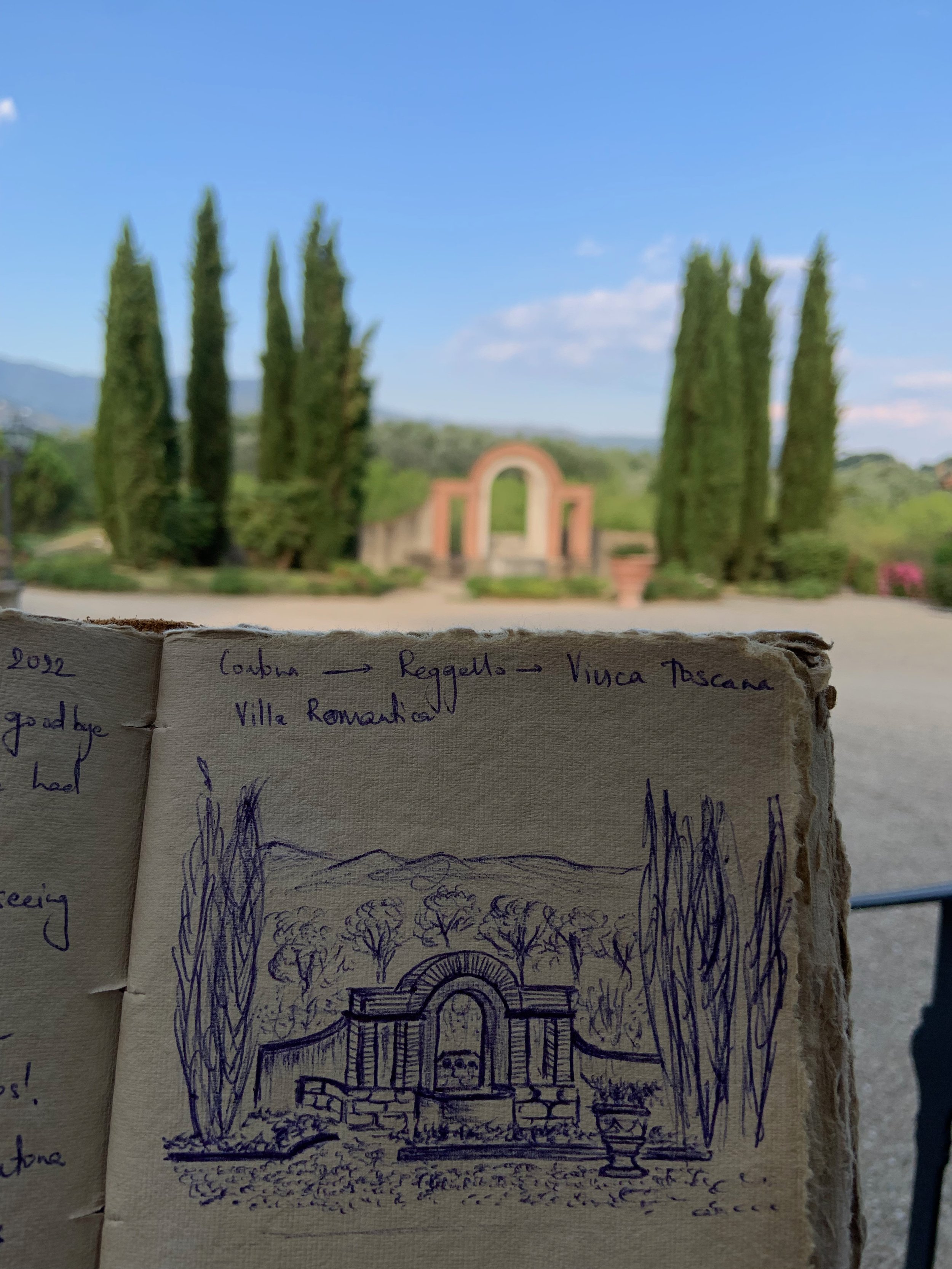 Continuing to sketch in Italy, but just managed this one