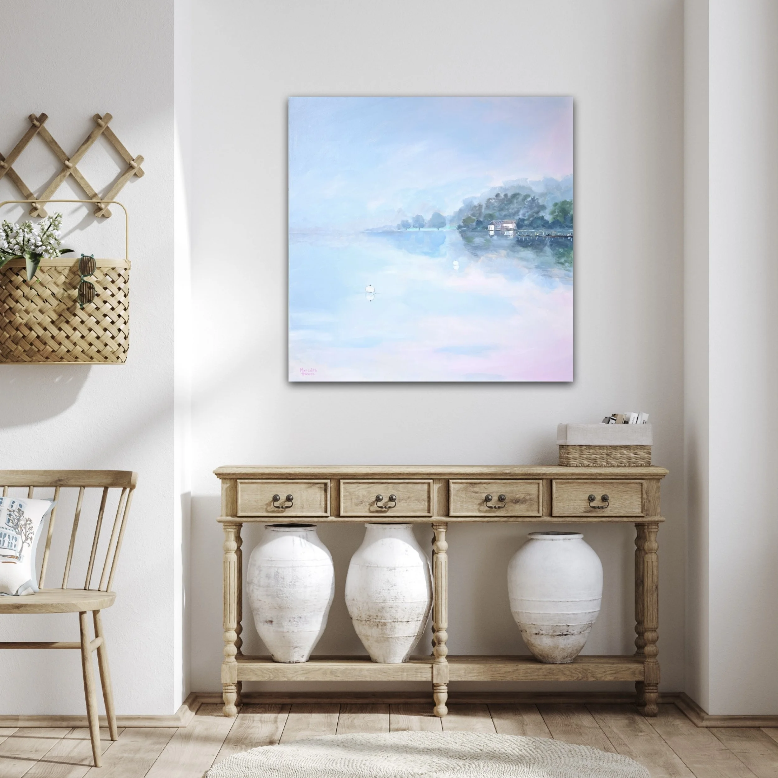 Morning at lake Windermere-wall view.JPG