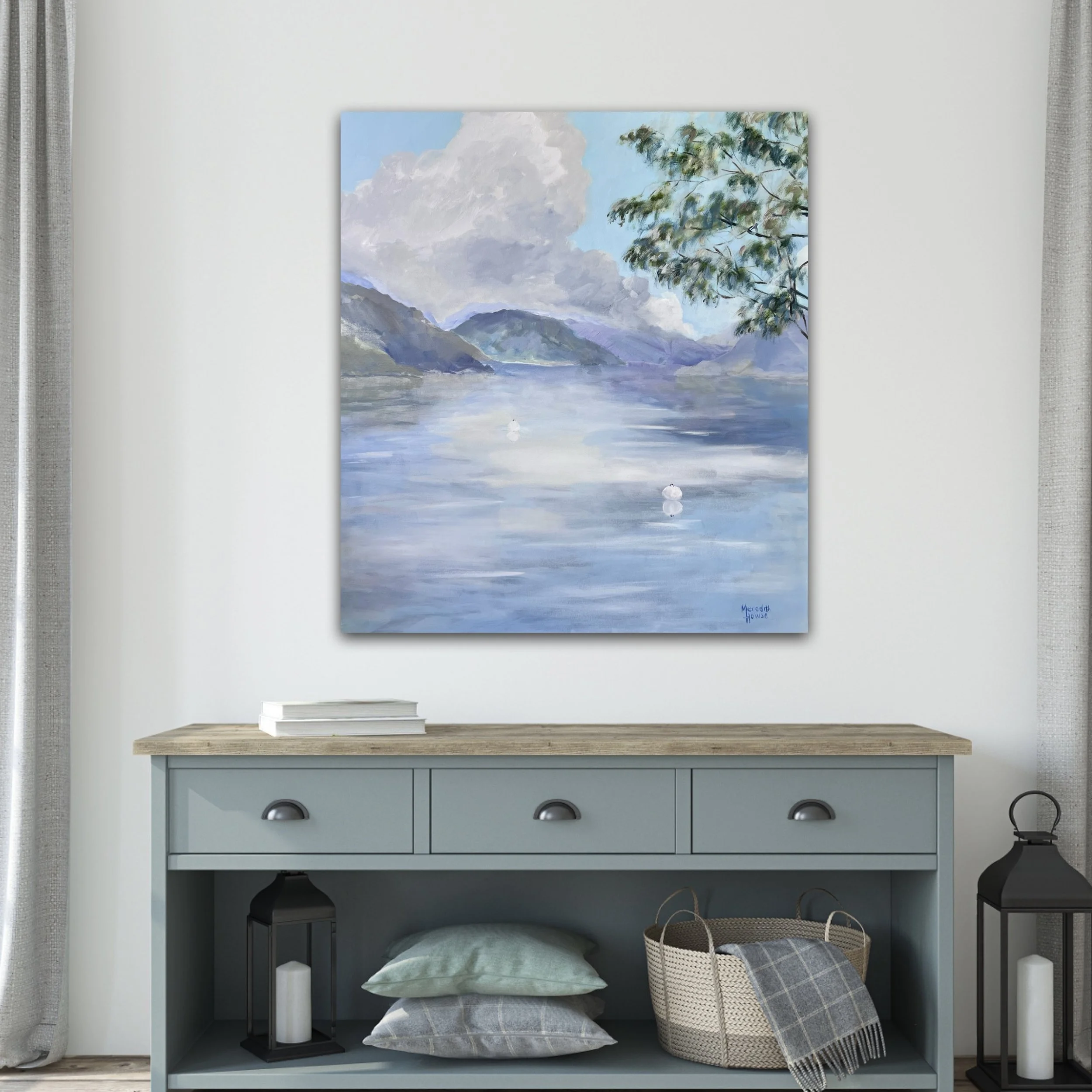 Lake Ambiance by Meredith Howse_wall View.JPG