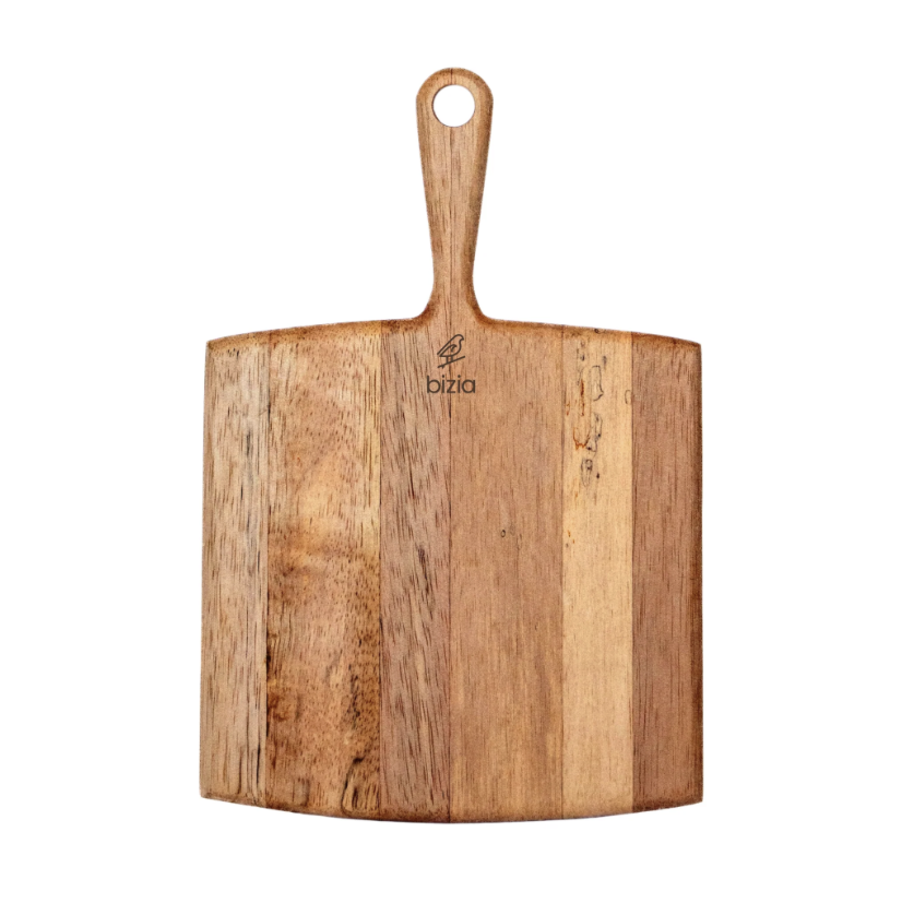 Albizia Serving Board With Handle
