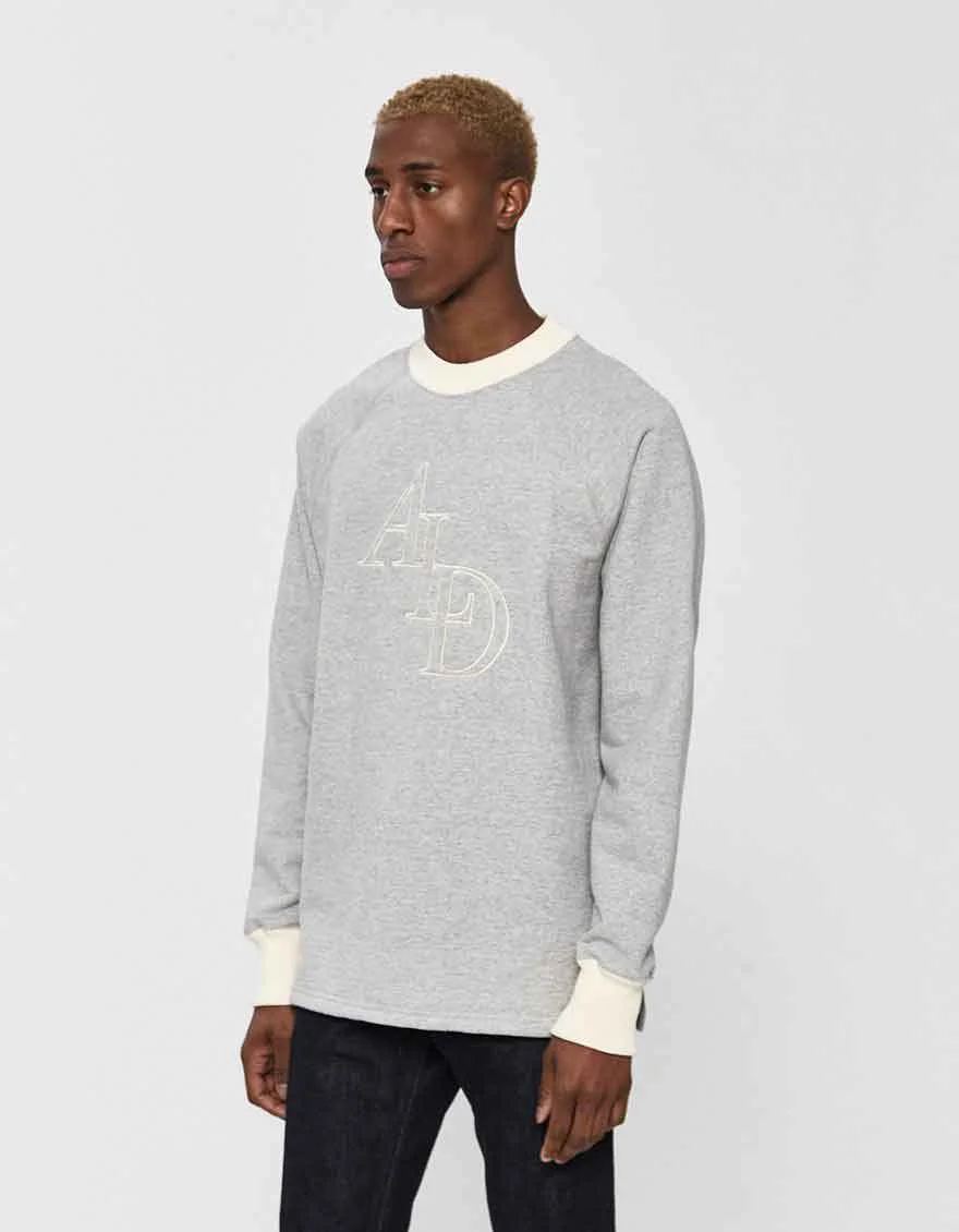 monogram pullover sweatshirt