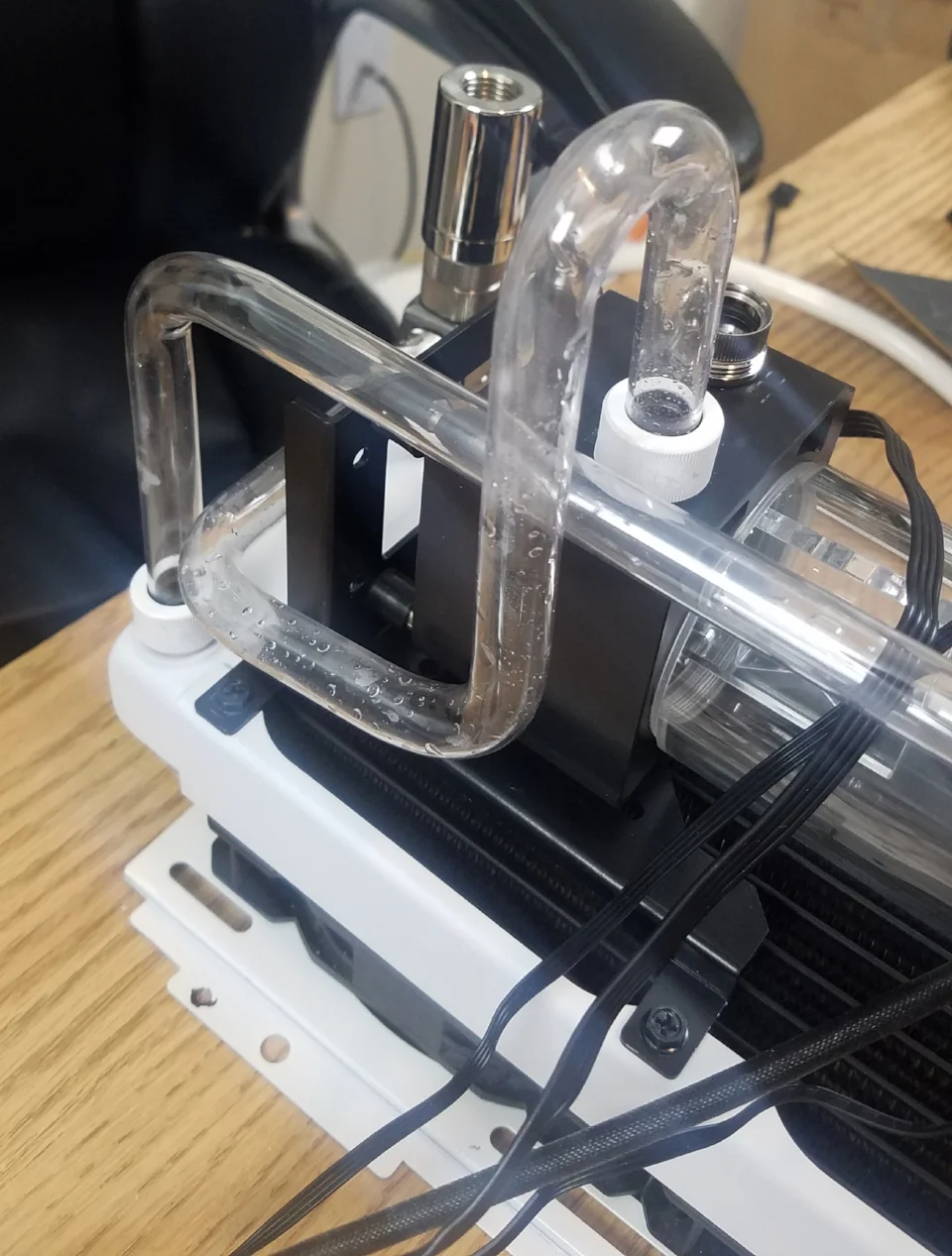 PETG Bending around the Pump!