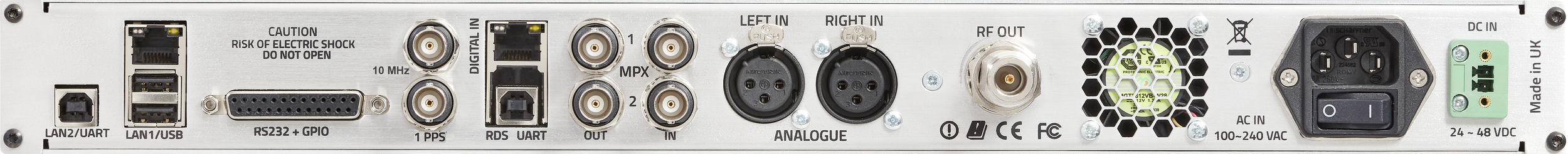 Cobalt C-10  10W FM Transmitter back.png