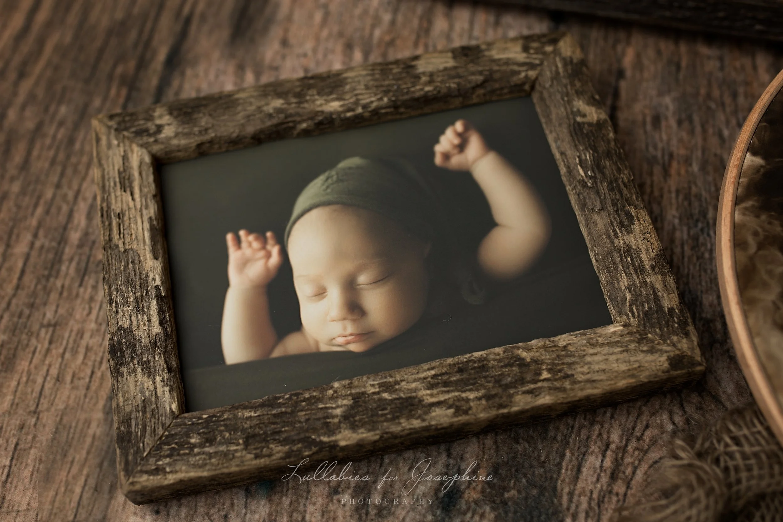  Basic Barn-wood Rustic Framed Print 