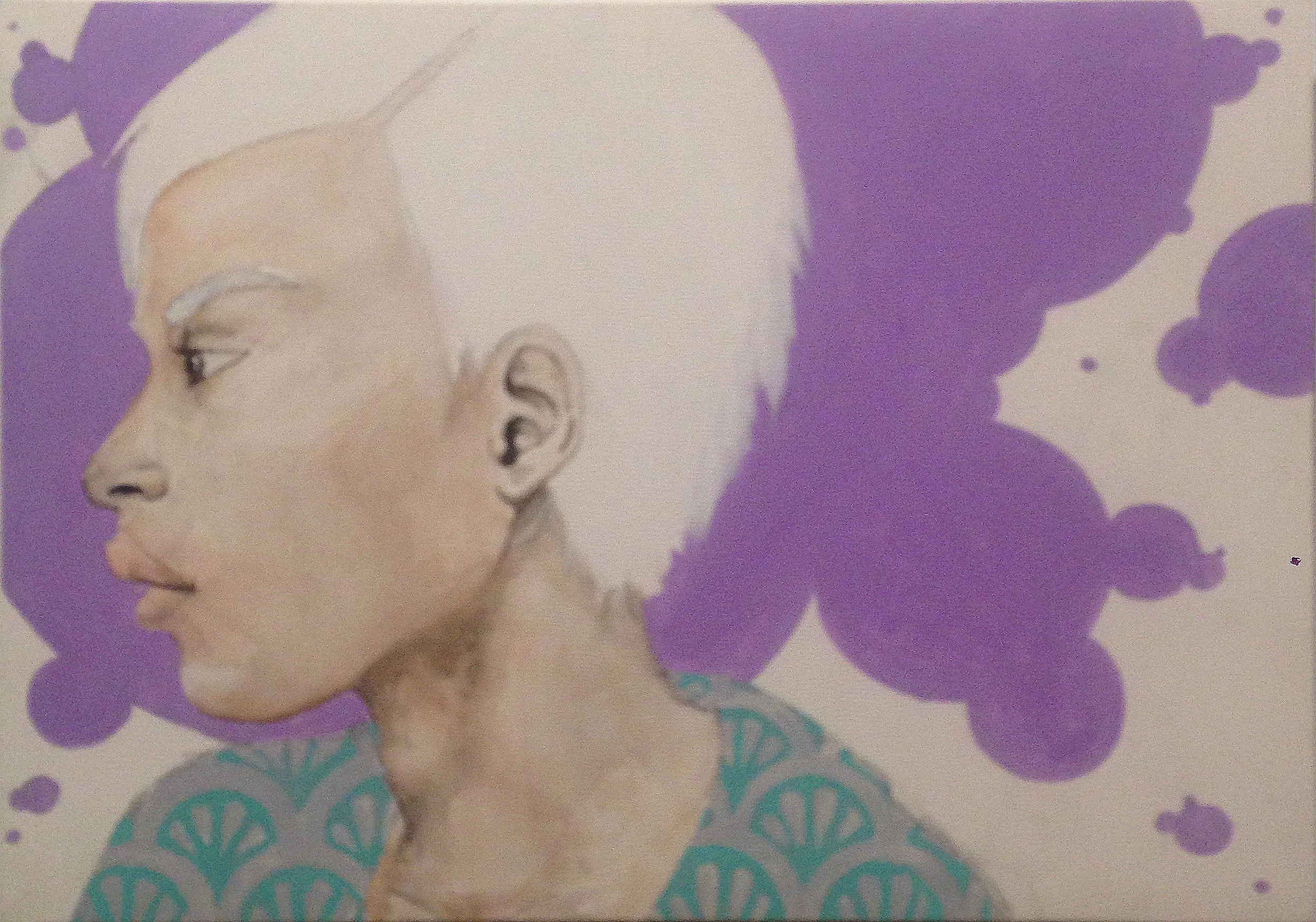 Portrait in Purple