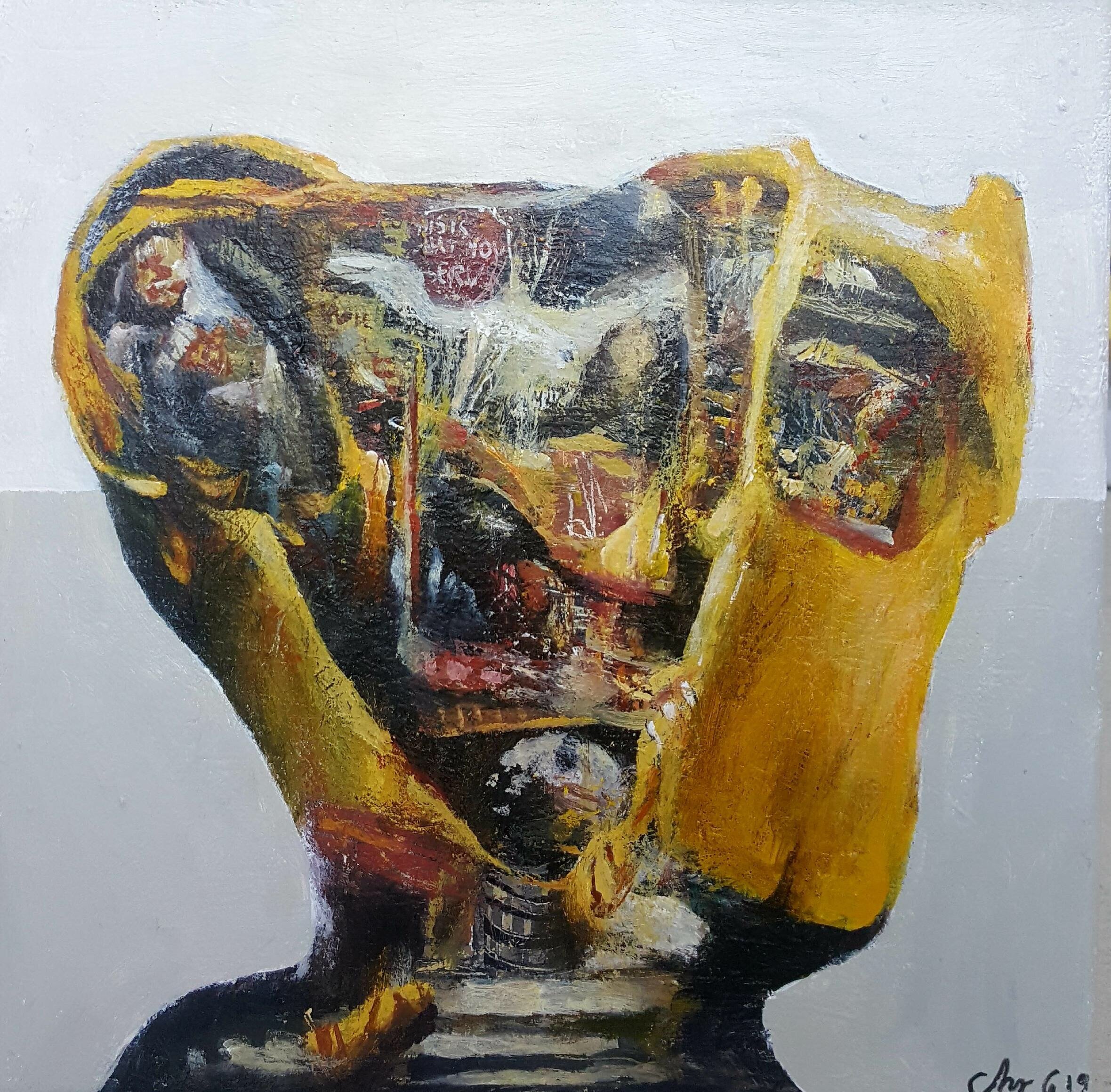 “I consider myself open for that”, 30x30cm, 2020