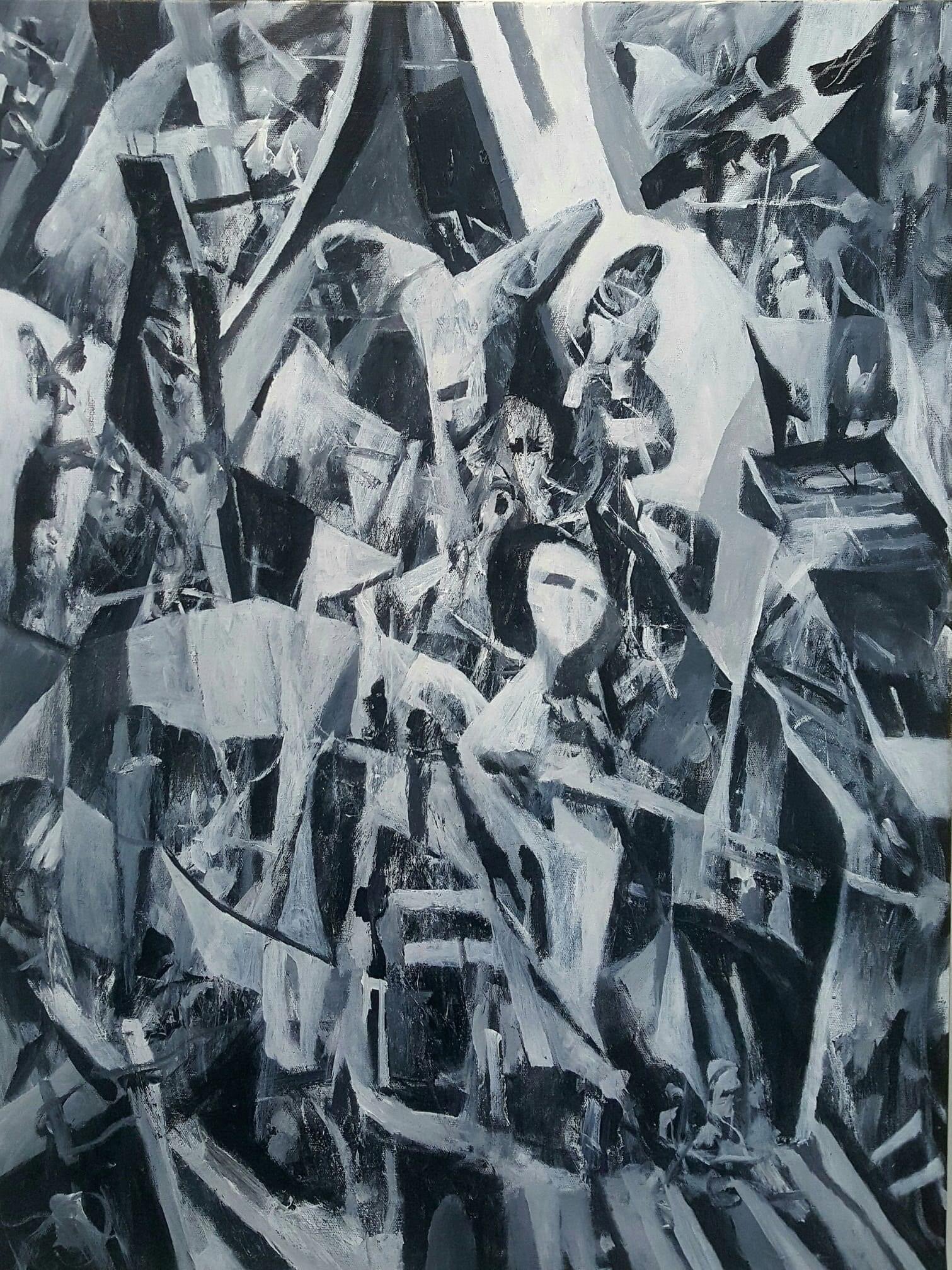 “Now you’ve got it!”, 60x80cm, 2020