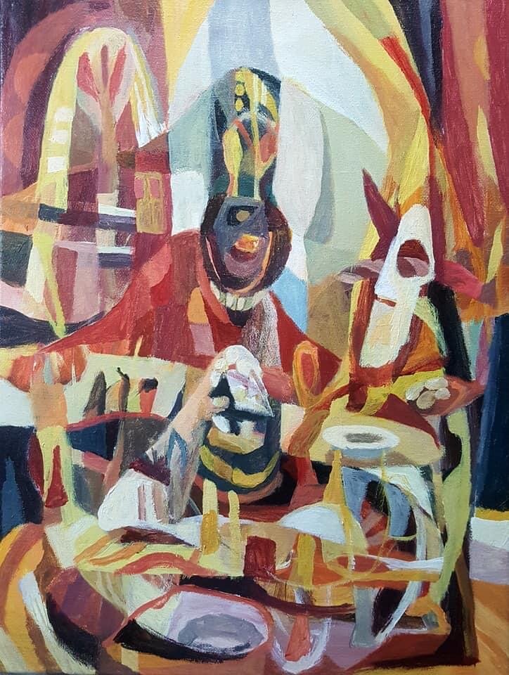 “A real king wouldn’t say that”, 30x40cm, 2020