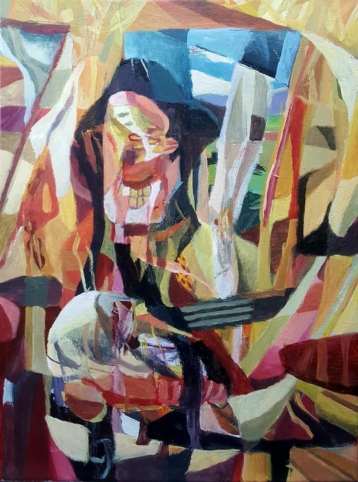 SOLD “I’ve got several more!”, 30x40cm, 2020