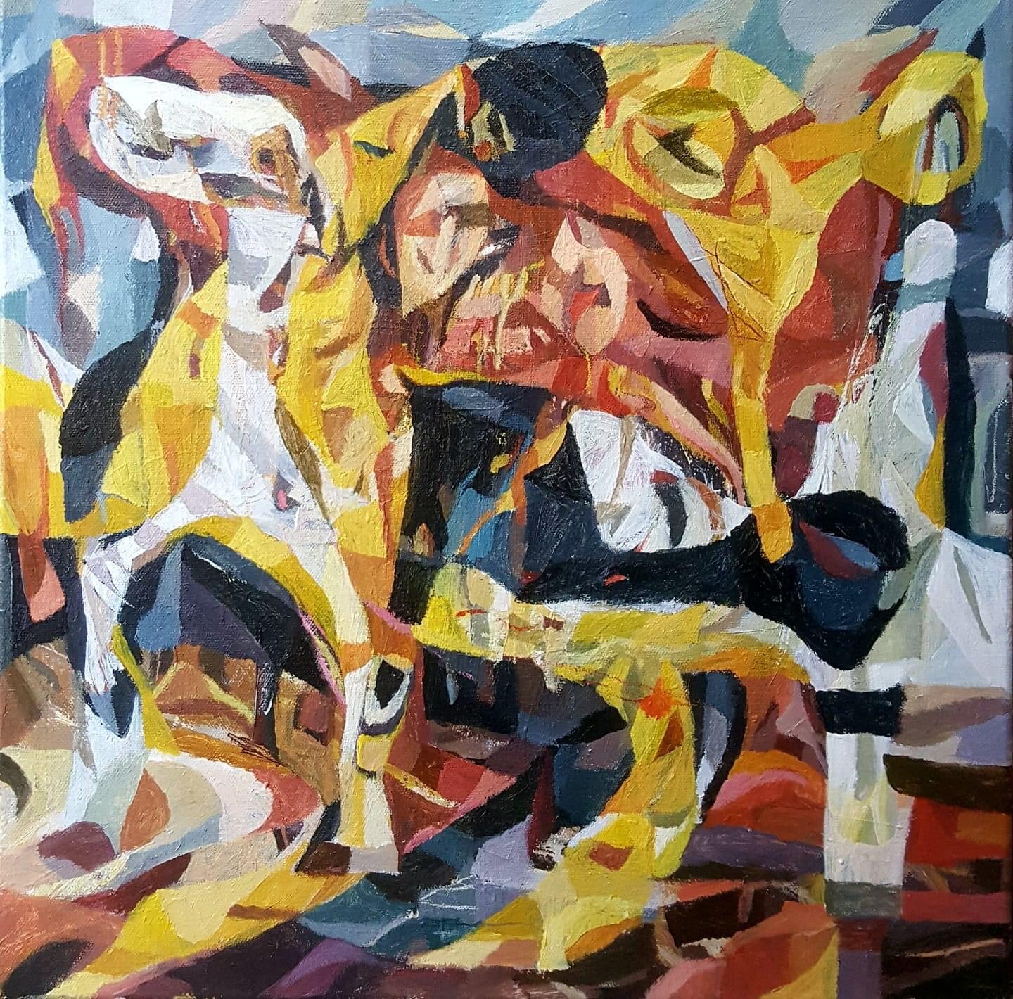 “I’m doing it, try and stop me!”, 40x40cm, 2020