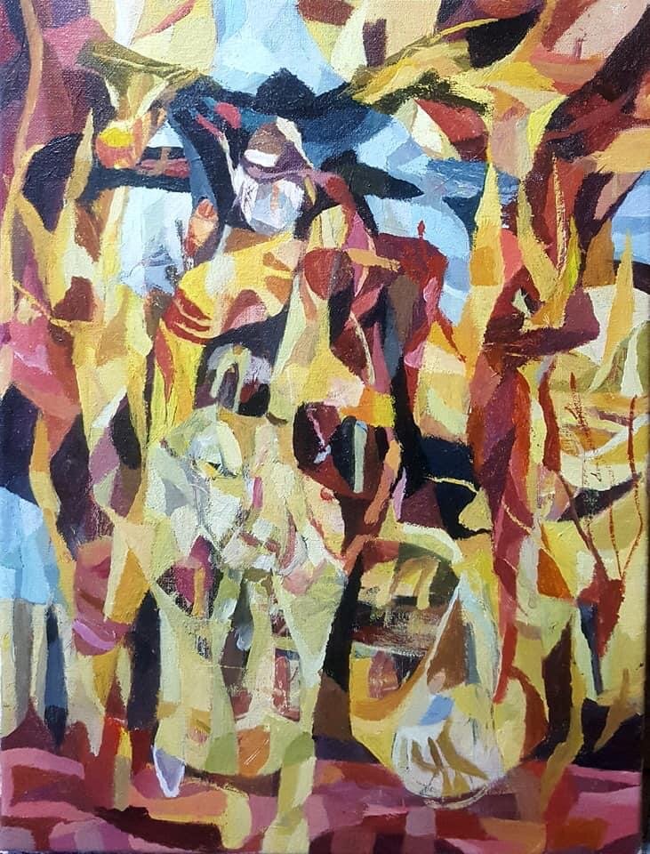 “You WILL listen!”, 30x40cm, 2020