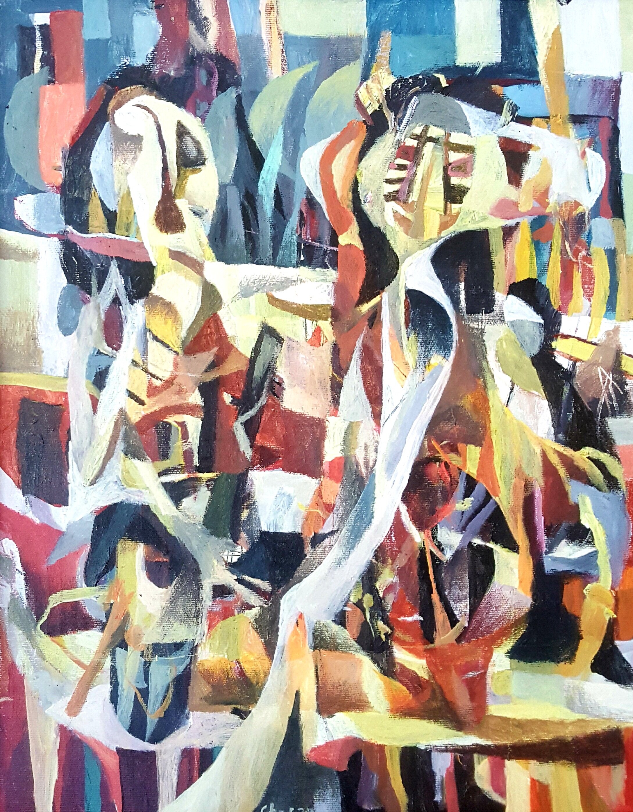 “This time it’s really different”, 40x50cm, 2020
