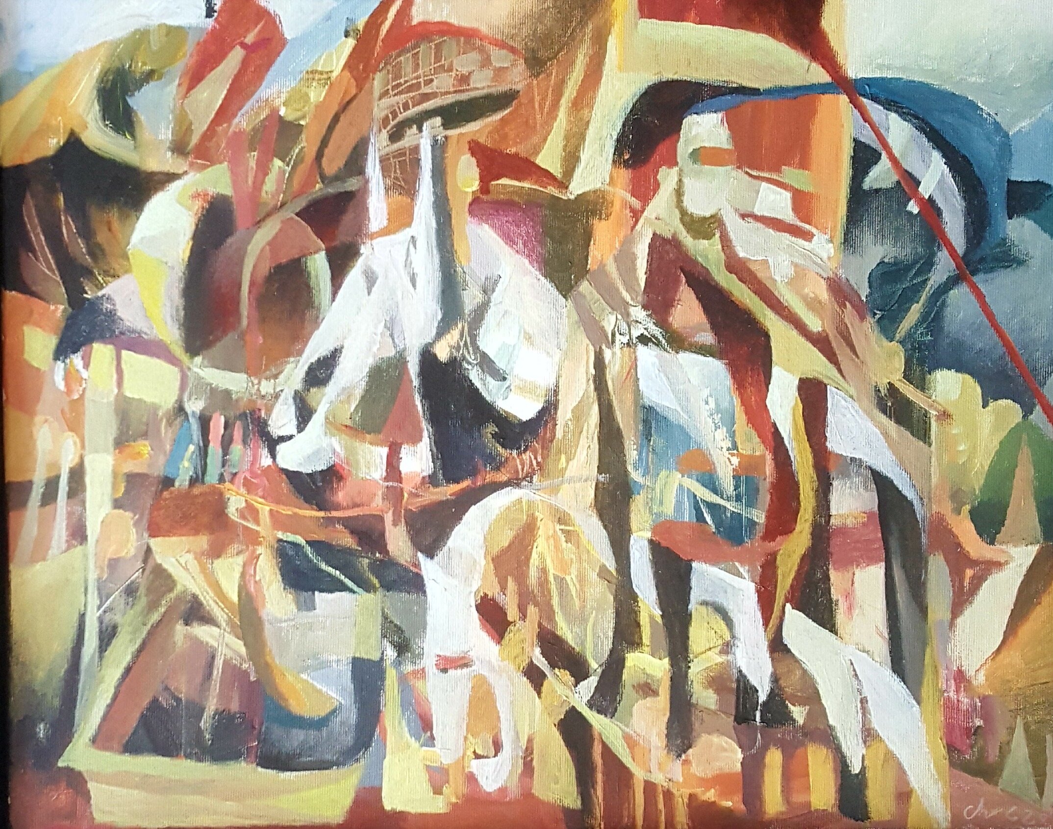 “This one? Just yesterday”, 40x50cm, 2020