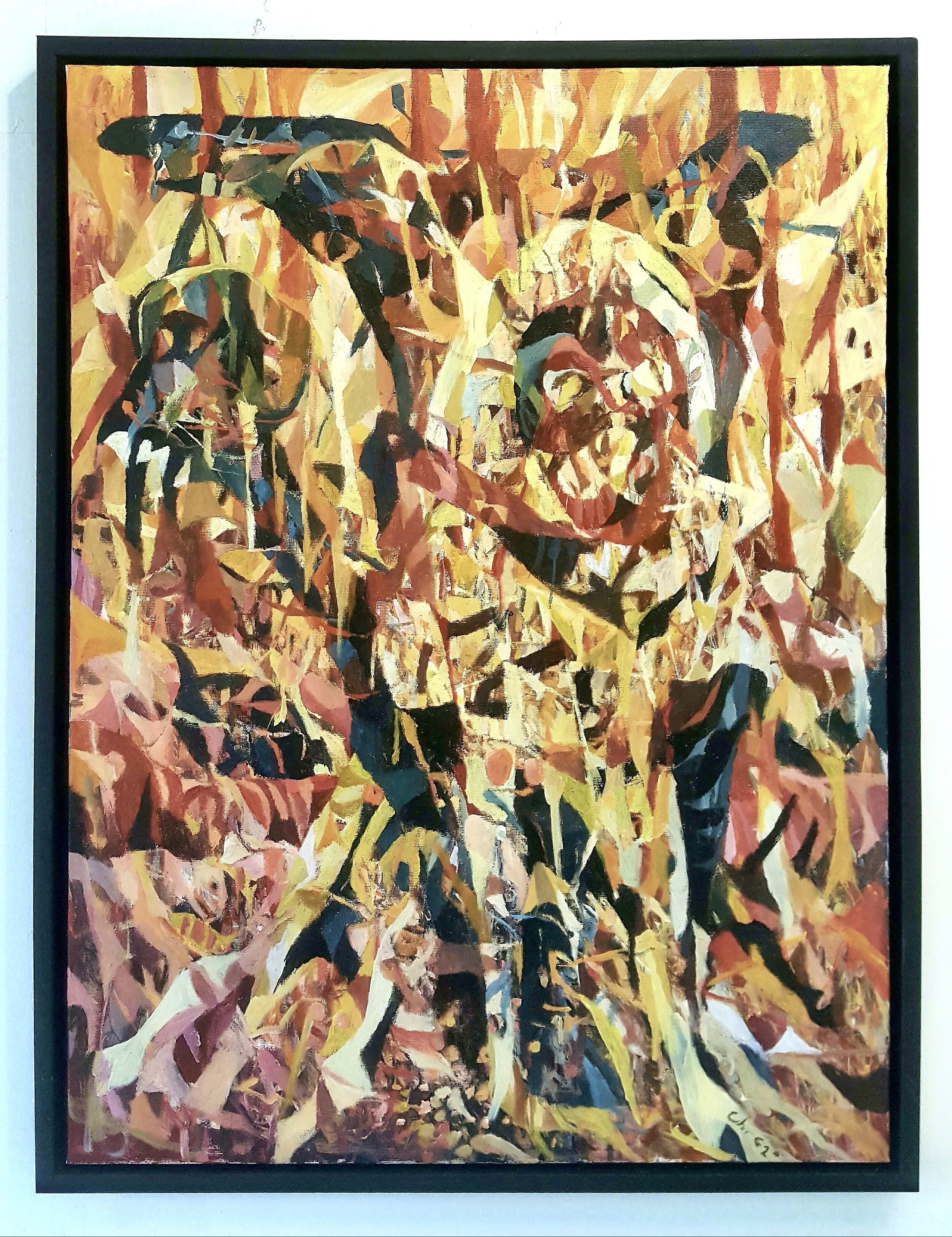 "Just leave it behind", 60x80cm, 2020