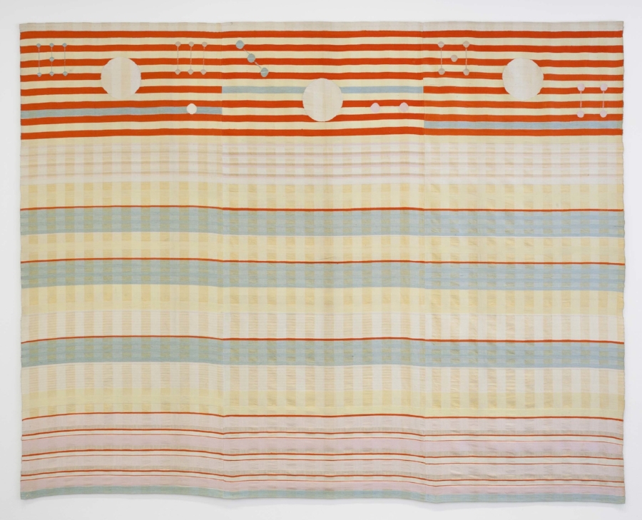  Benita Koch-Otte,  Woven Wall Hanging , 1923. Manufactured by Bauhaus Weaving Workshops, Weimar, Germany. © The Museum of Modern Art, New York. 