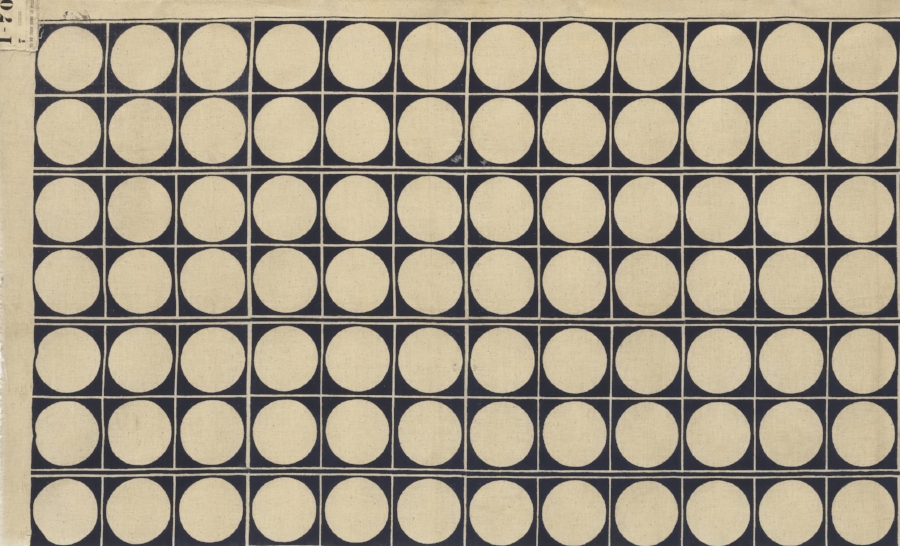  Noémi Raymond,  Circles , c. 1939–40. Manufactured by Cyrus Clark Co., Inc., New York, NY. © The Museum of Modern Art, New York. 