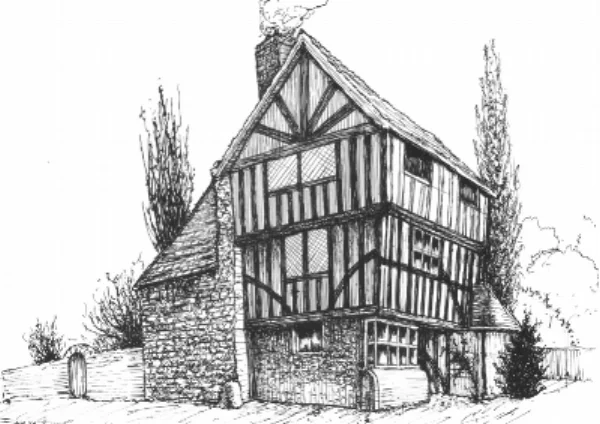 This was drawn with a dip pen and ink on smooth paper. The scratchy quality gives it a rustic feel. The perspective is a little out but these old buildings are always a bit wonky. I have used a little artistic license with this drawing to make it look less 1970’s than it does in reality.
