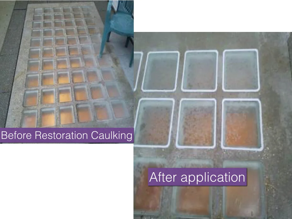 Restoration Caulking, RE&RE