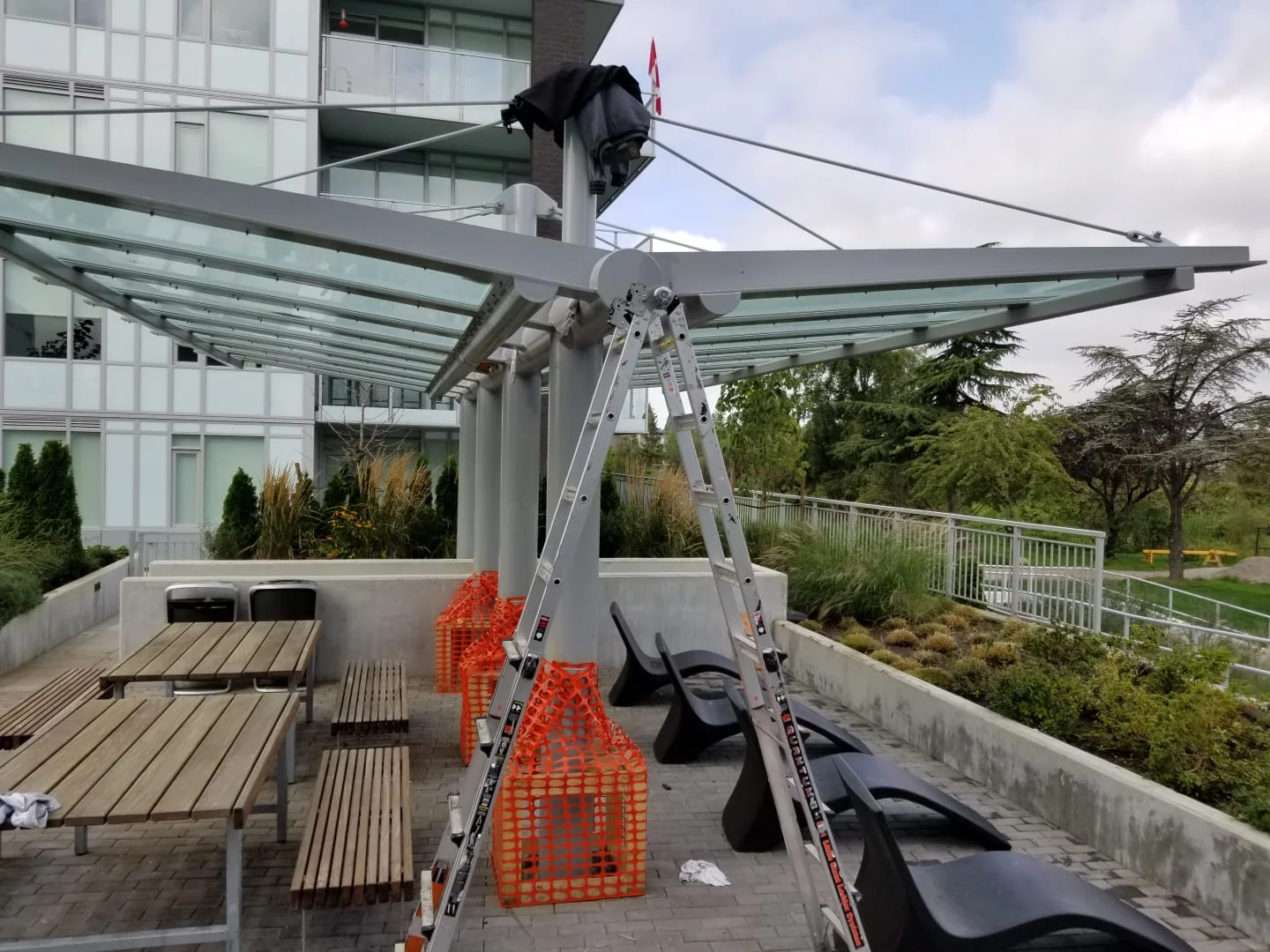 Exterior Caulking- Skylight at Jasmine at the Gardens- Townline- No. 5 Road, Richmond