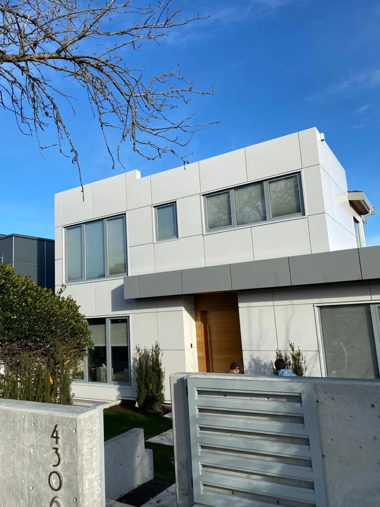 Vancouver West End Home, Exterior Caulking 