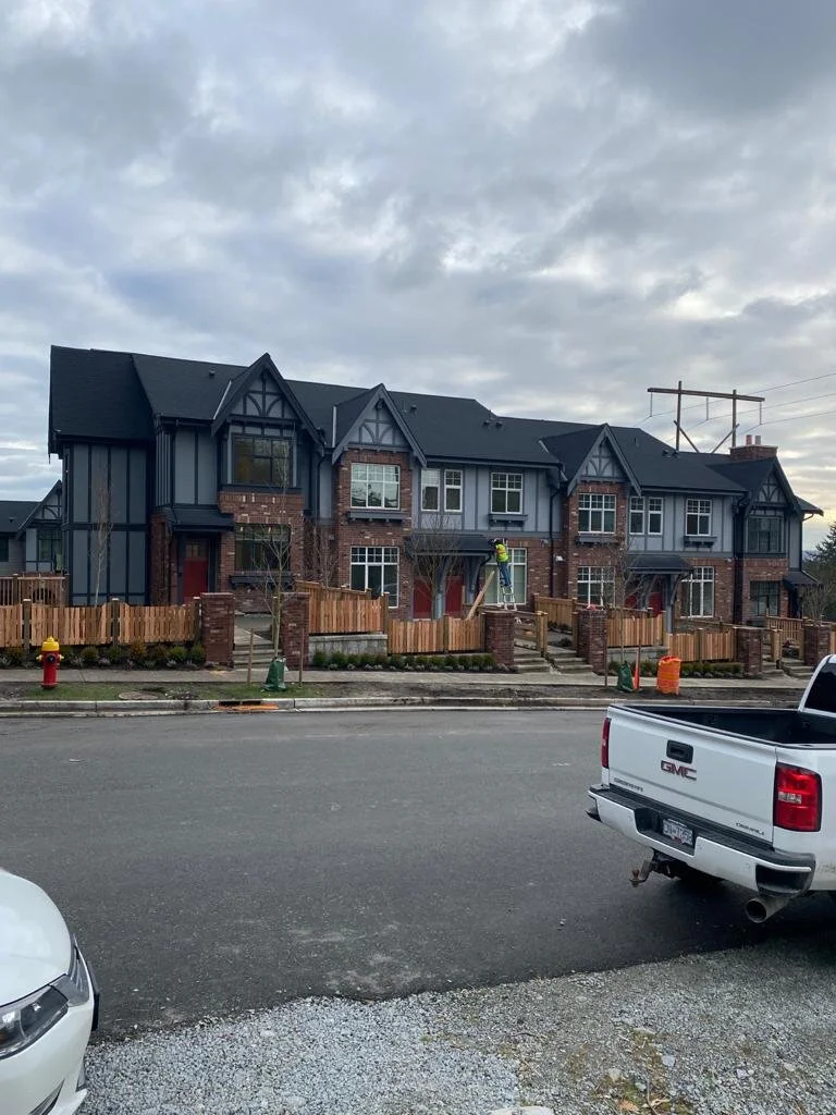Port Coquitlam Townhomes, Exterior Caulking
