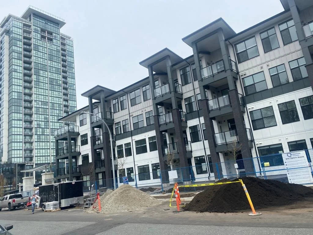 Exterior Caulking for New Units in Abbotsford