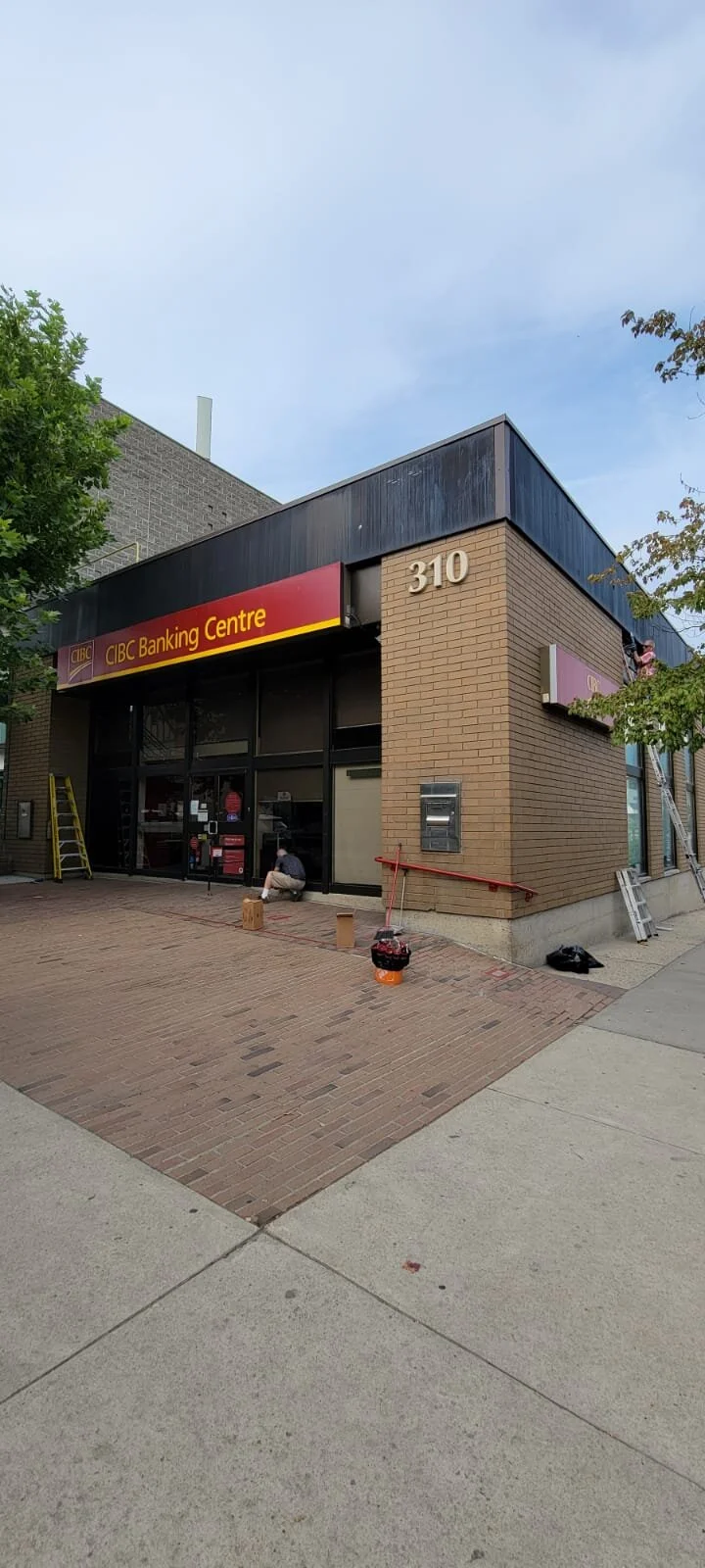 We are ending the Summer with a Road Trip to Interior BC. Restoration caulking for various CIBC Branch locations.