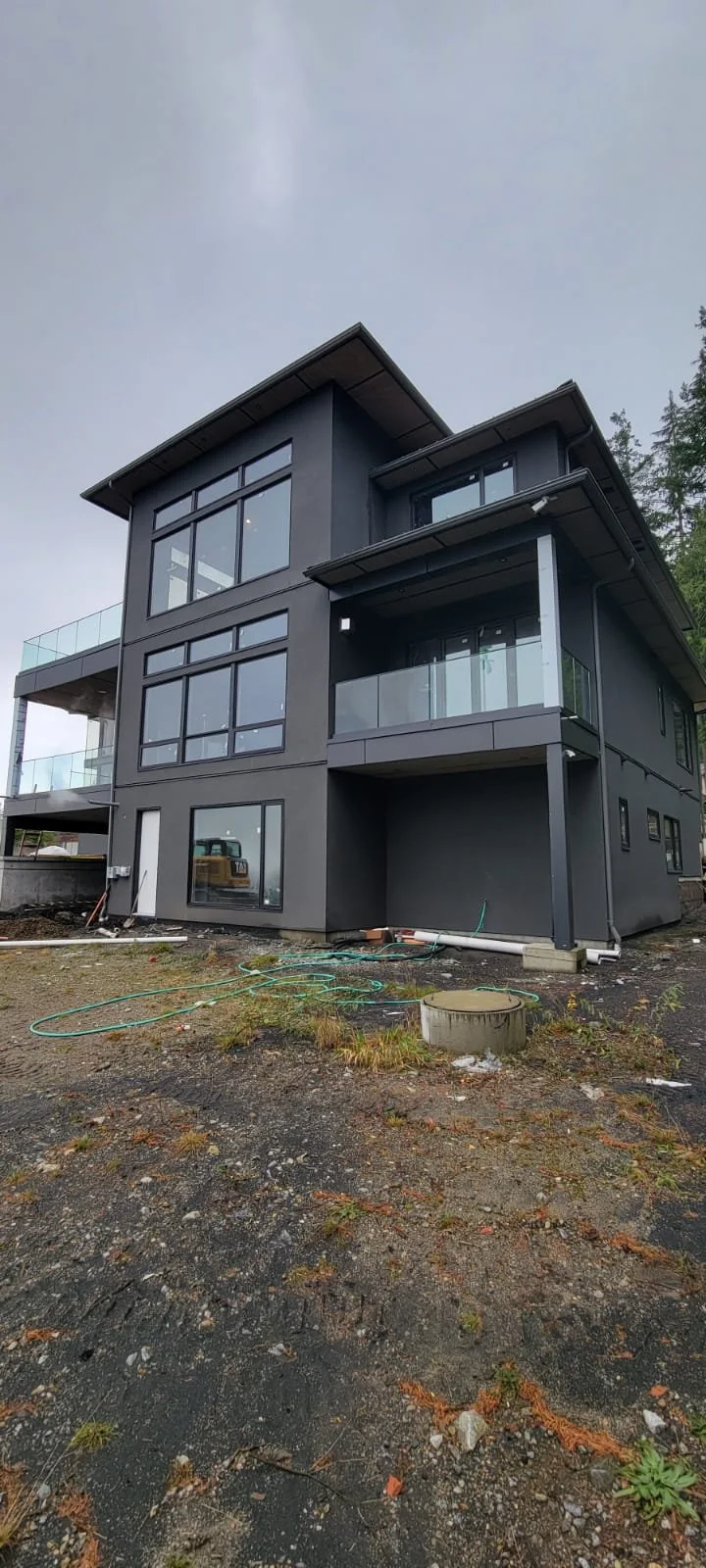 Painting and Sealant for the Exterior parts of this home in Coquitlam