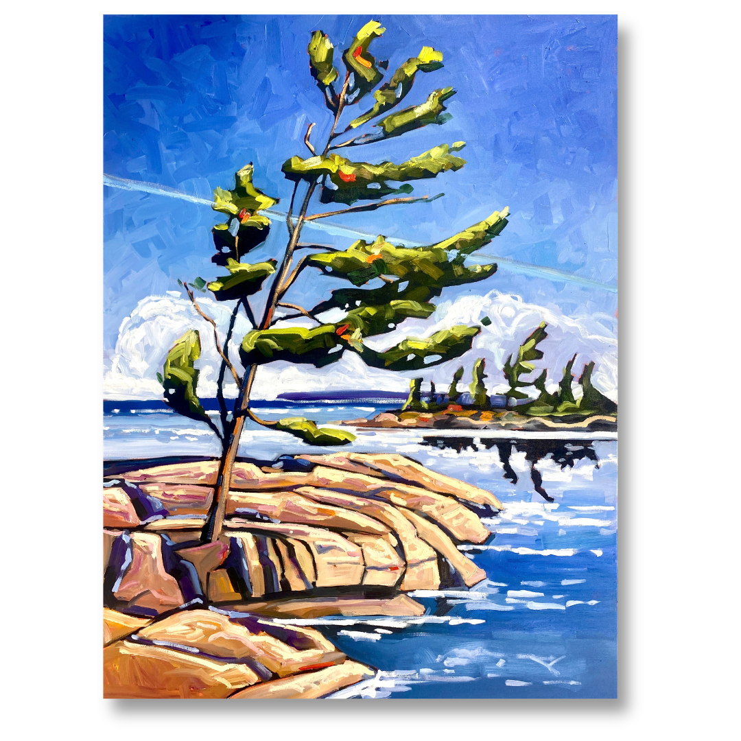 David Carmichael - They Went That Way  - 40 x 30