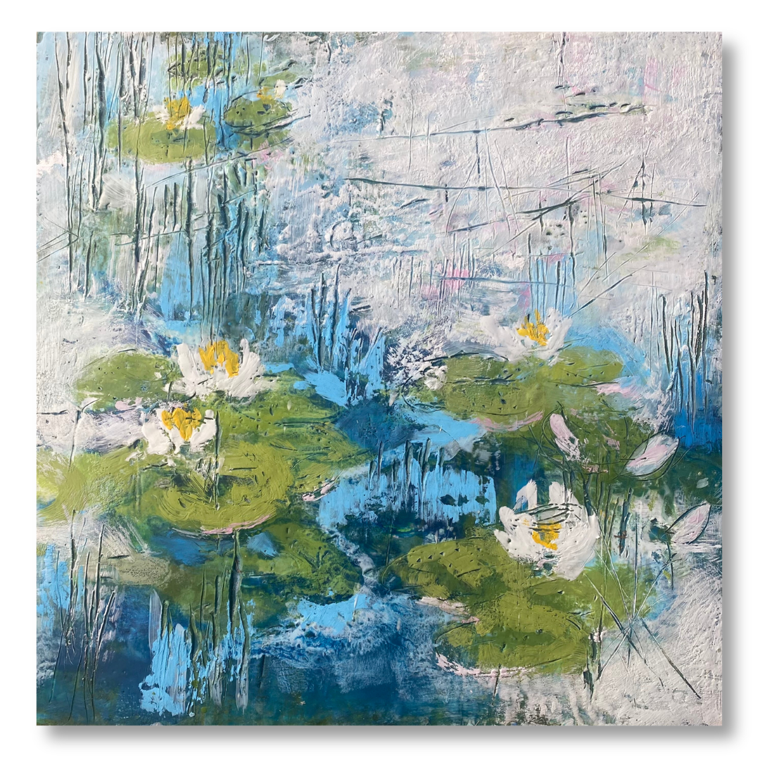 Ann Shier - Floating Dreams - 20 x 20"