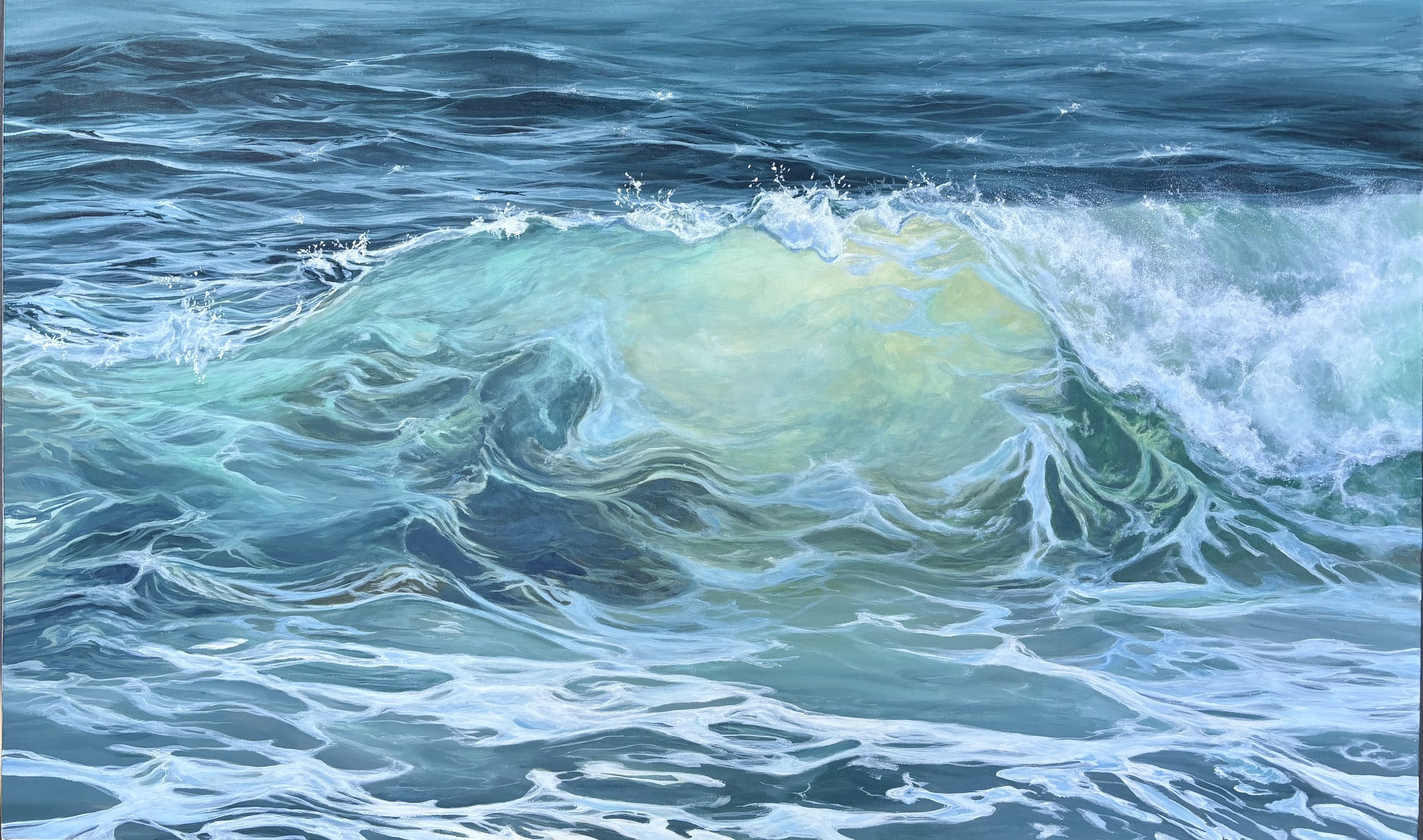 Christine Stewart - "Joy In Motion" - 24x40
