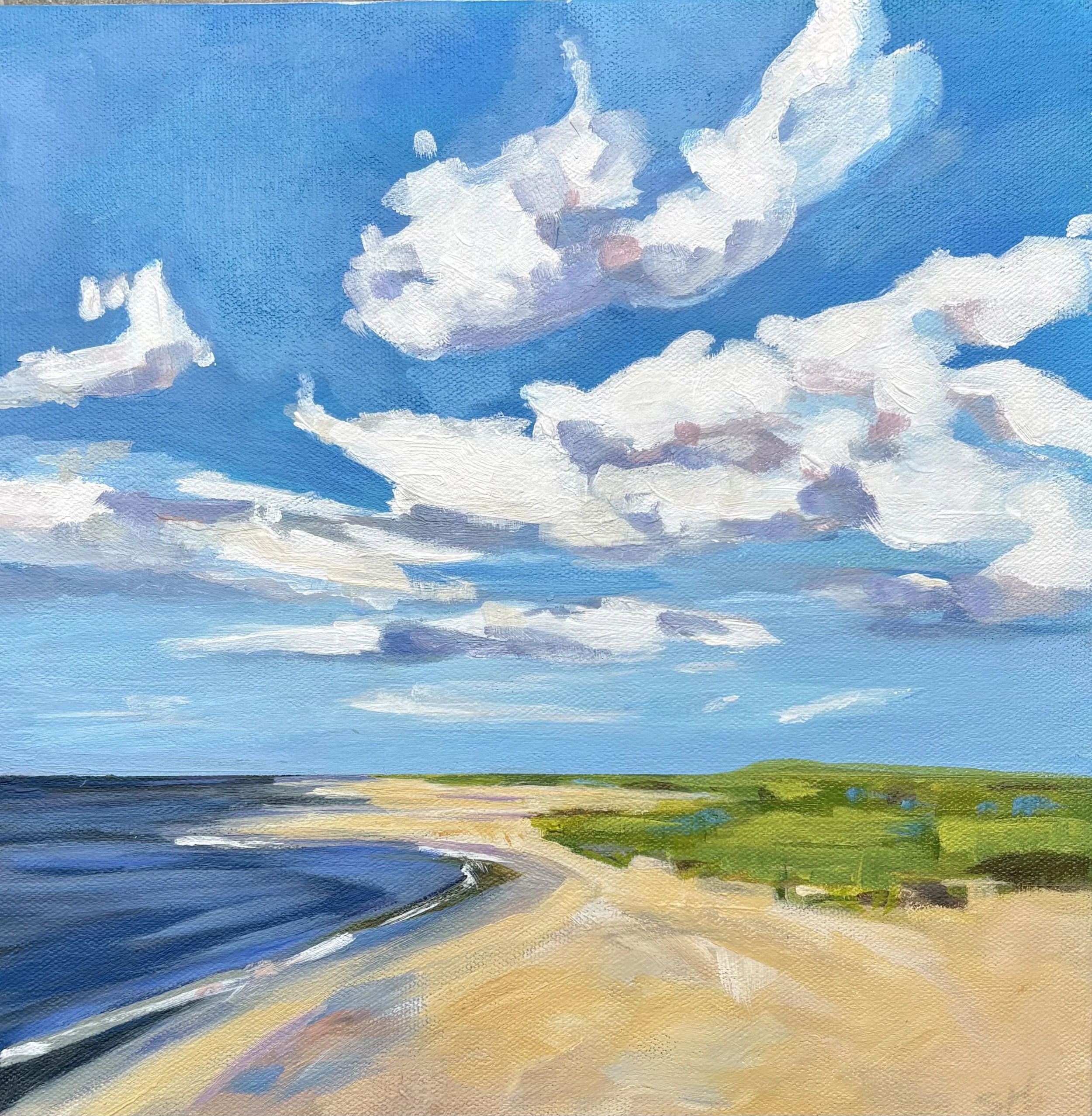 38. Susan Hoeltken - "Sunlit Seashore"