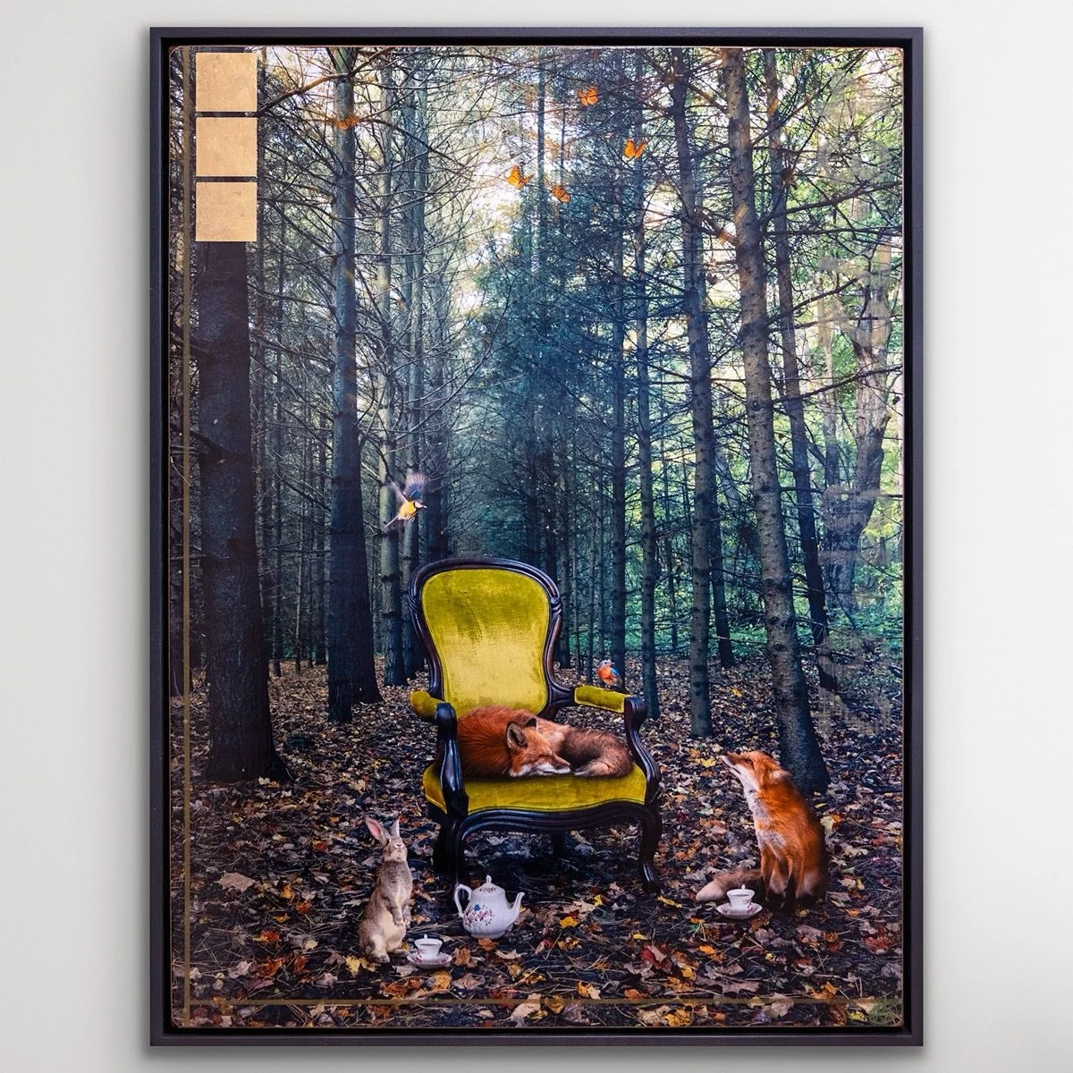 NEW✨ Morgan Jones&rsquo; new art piece is a scene I could only dream of stumbling across. Something straight out of a story book.

Morgan&rsquo;s photo shoots are always quite magical as he trucks into the woods with wagons full of chair and tea part