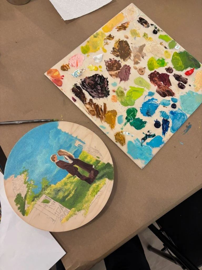 A fun Saturday in the studio with Shannon Dickie teaching an incredible oil painting workshop. So many beautiful pieces were created in this class. Thank you @shannondickie for coming to Toronto and spending the day in our studio sharing all of your 