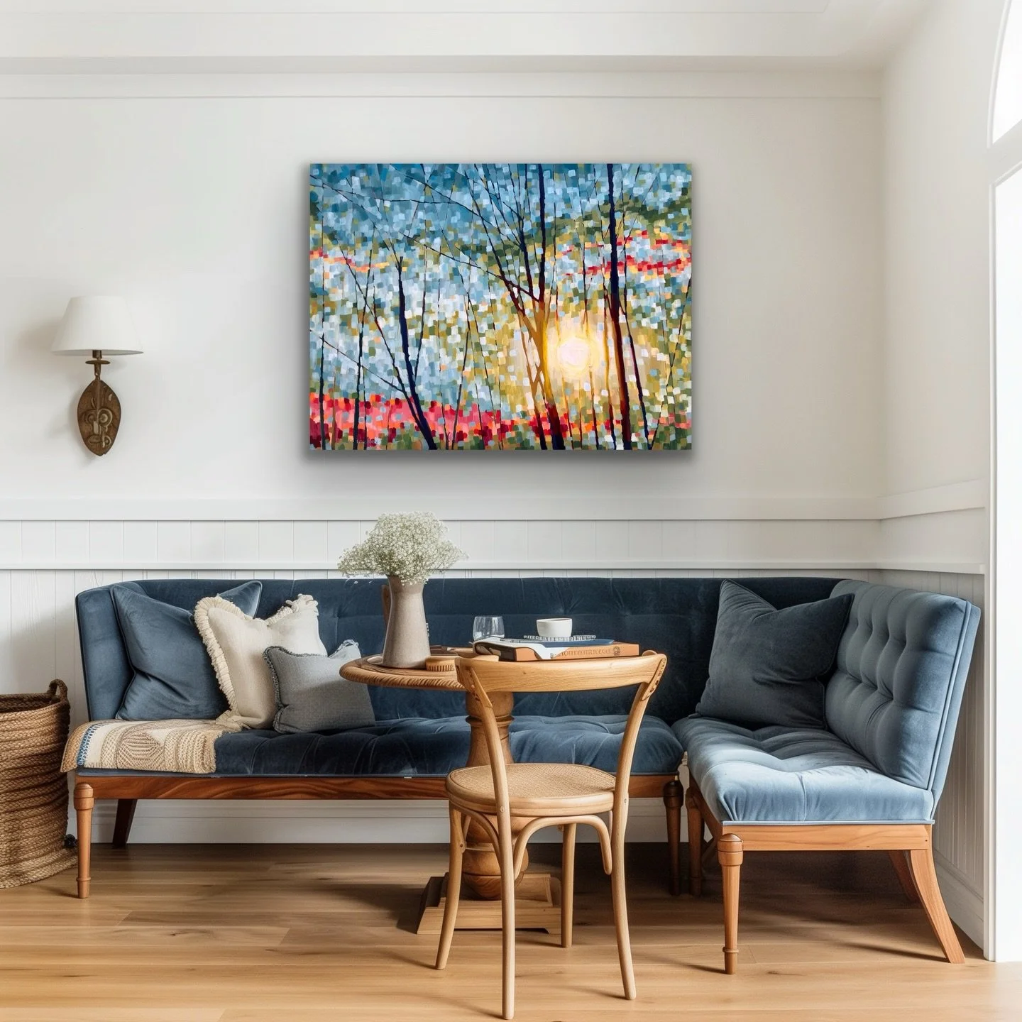 NEW✨ Feeling that warm spring glow these last few days has me excited for the longer days and warmer weather.  This new Lisa D Hickey is bringing all that sunny spring glow our way and we can&rsquo;t get enough!! 
Bring a little sunshine and joy into