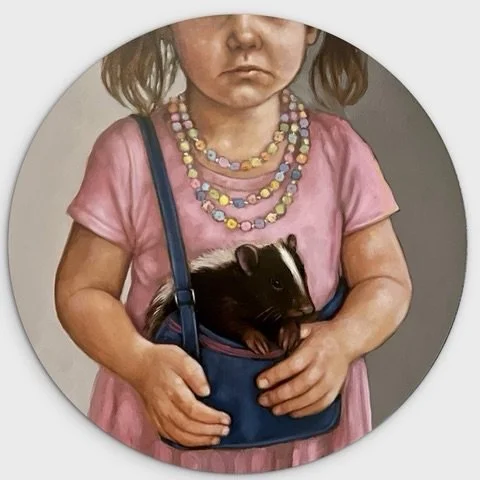 🔴 So happy this beautiful piece by Amanda Immurs has found a forever home! If you wish to see more of @amandaimmurs oil paintings be sure to pop by or check out our website. 

&ldquo; No One Will Remember&rdquo; 18&rdquo; oil on wood panel. By Amand