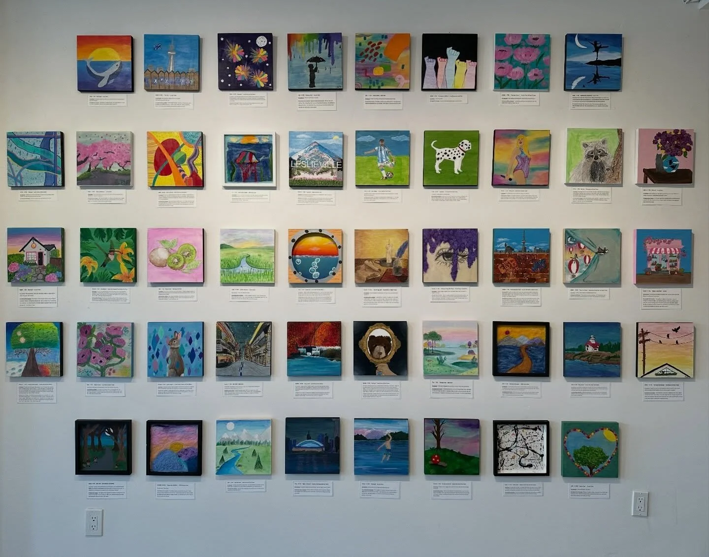 🎉SOLD OUT SHOW!!🎉 
We are thrilled for all the kids the show has sold out and all of their artworks have found forever homes!

Thank you to all the friends, family, collectors and artists who came out to support the children&rsquo;s first art exhib