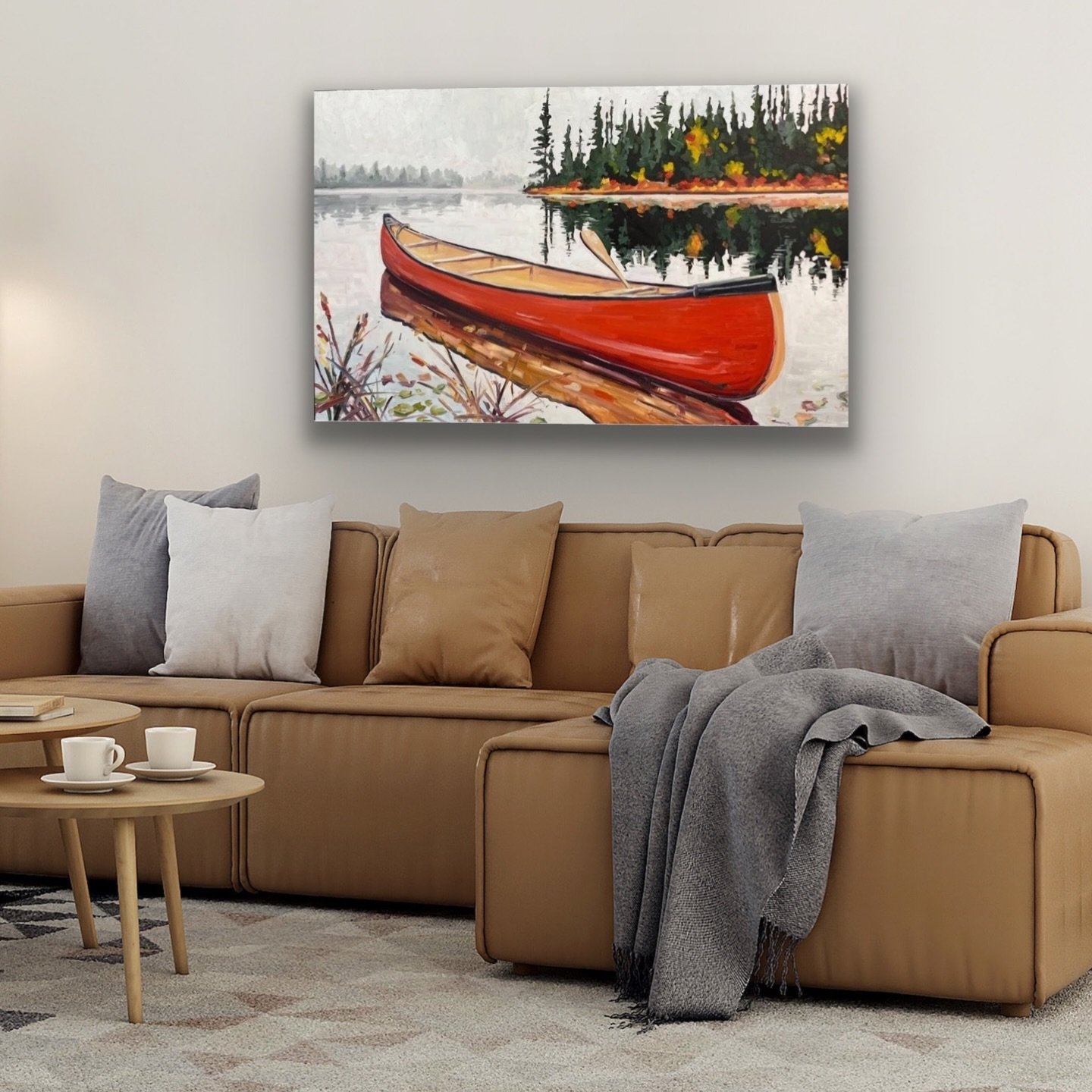 The first summer long weekend is here and the sun is shining!! Summer days at the cottage are back ! This gorgeous new David Carmichael captures those quiet days up north where you can slow things down, breathe it all in and find calm. This new paint