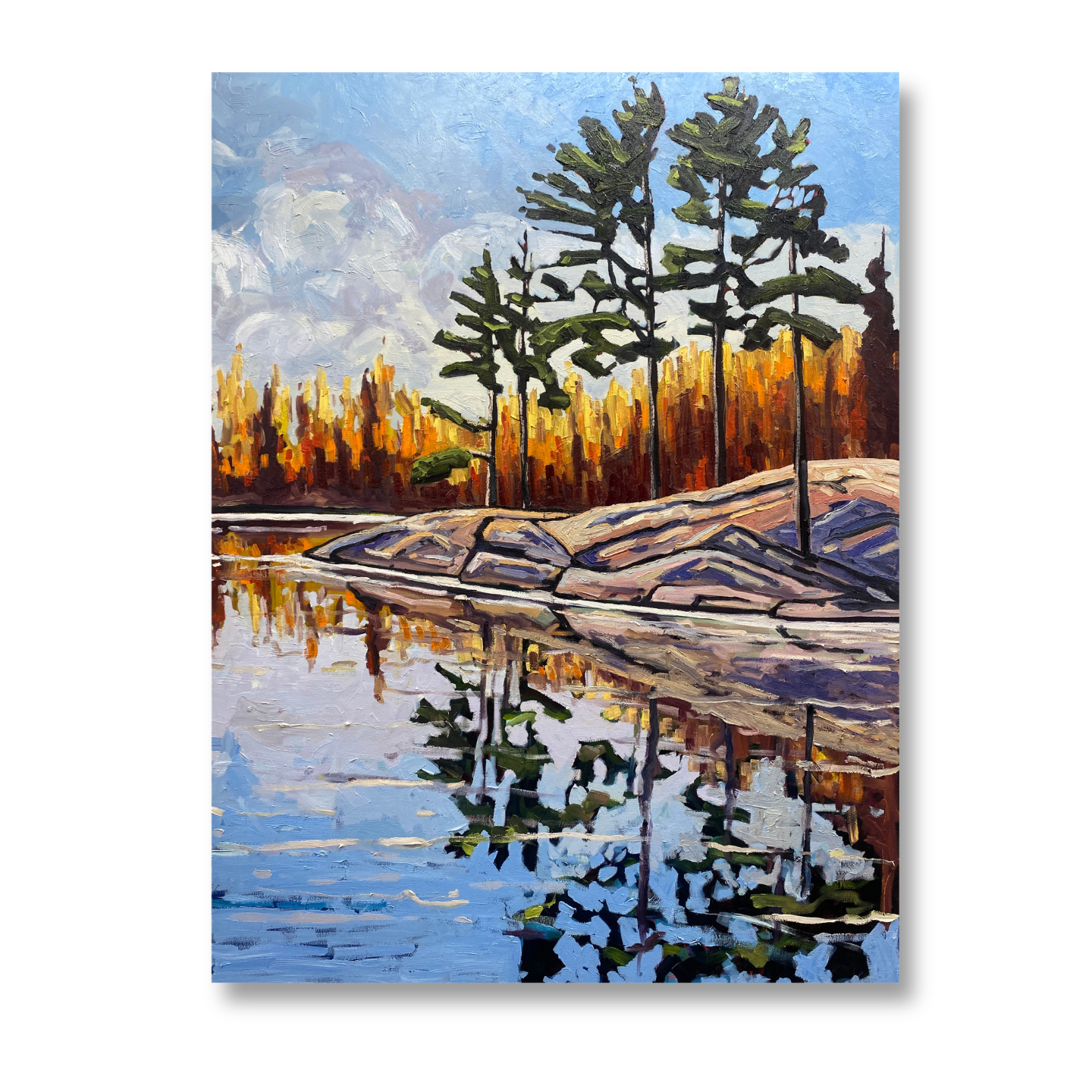 David Carmichael - The Point  - 48 x 36