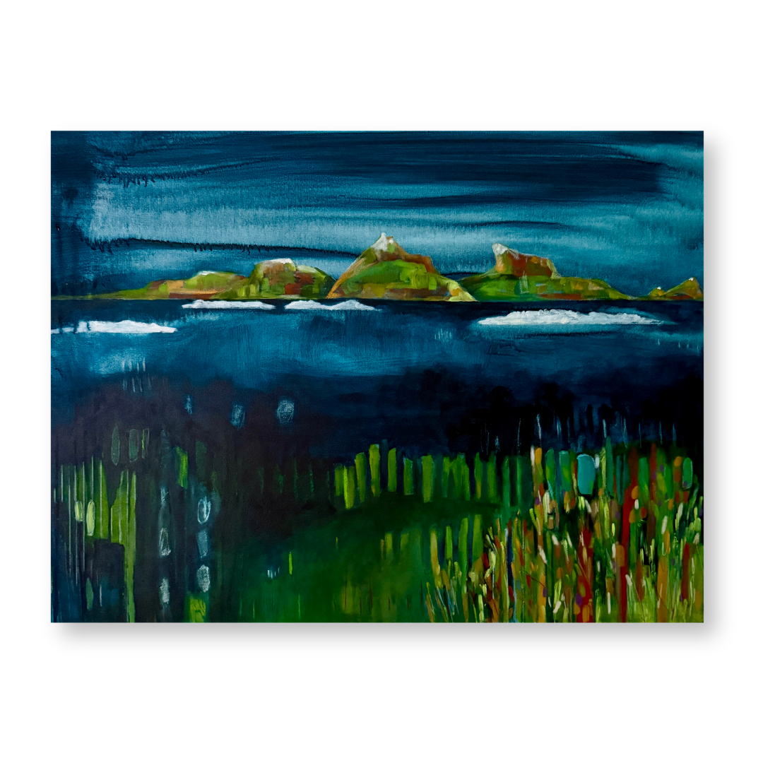 Margot Roi - Silent Boundaries - 30" x 40"