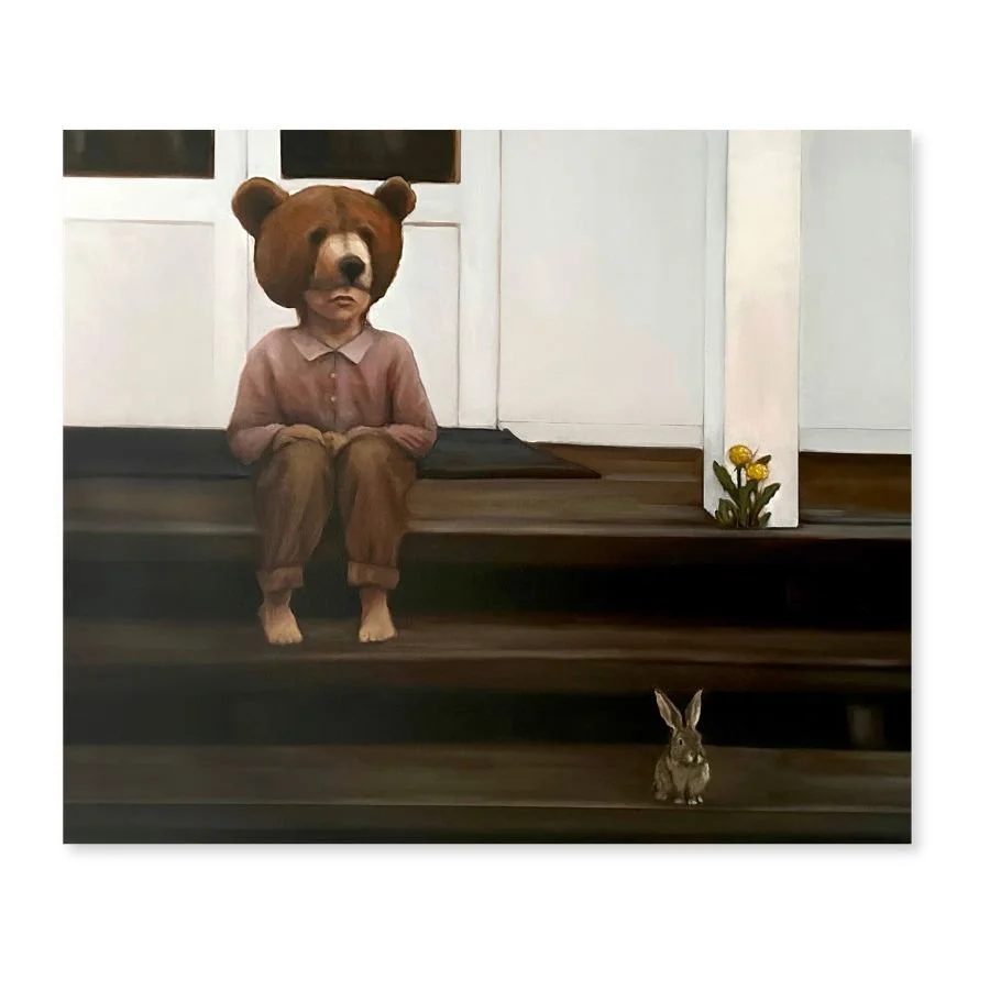 Amanda Immurs - The Art Of Saying Nothing" - 30 x 36"