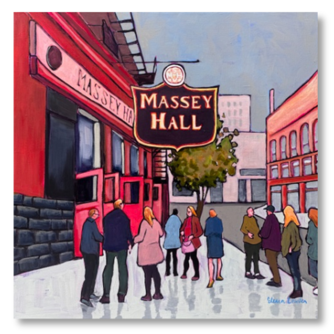 Eleanor Lowden - "Doors Open" - 30 x 30"