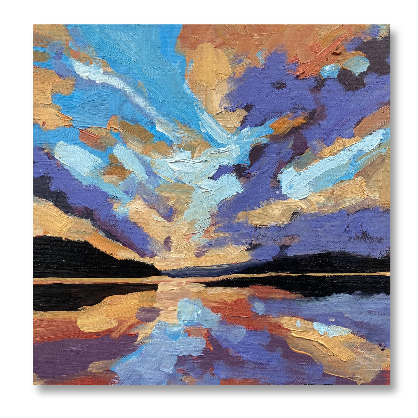 David Carmichael - A Moment  - 12 x 12