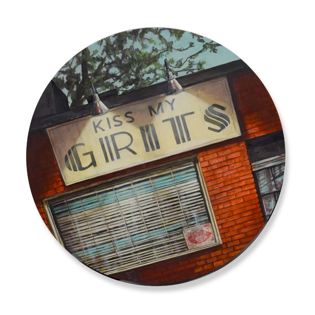 Rob Croxford - "Kiss My Grits" - 22" Round