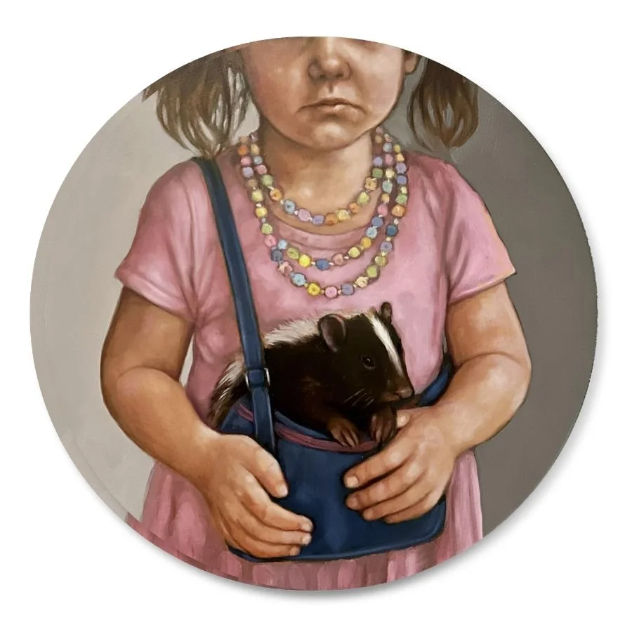 Amanda Immurs - "No One Will Remember" - 18" Round