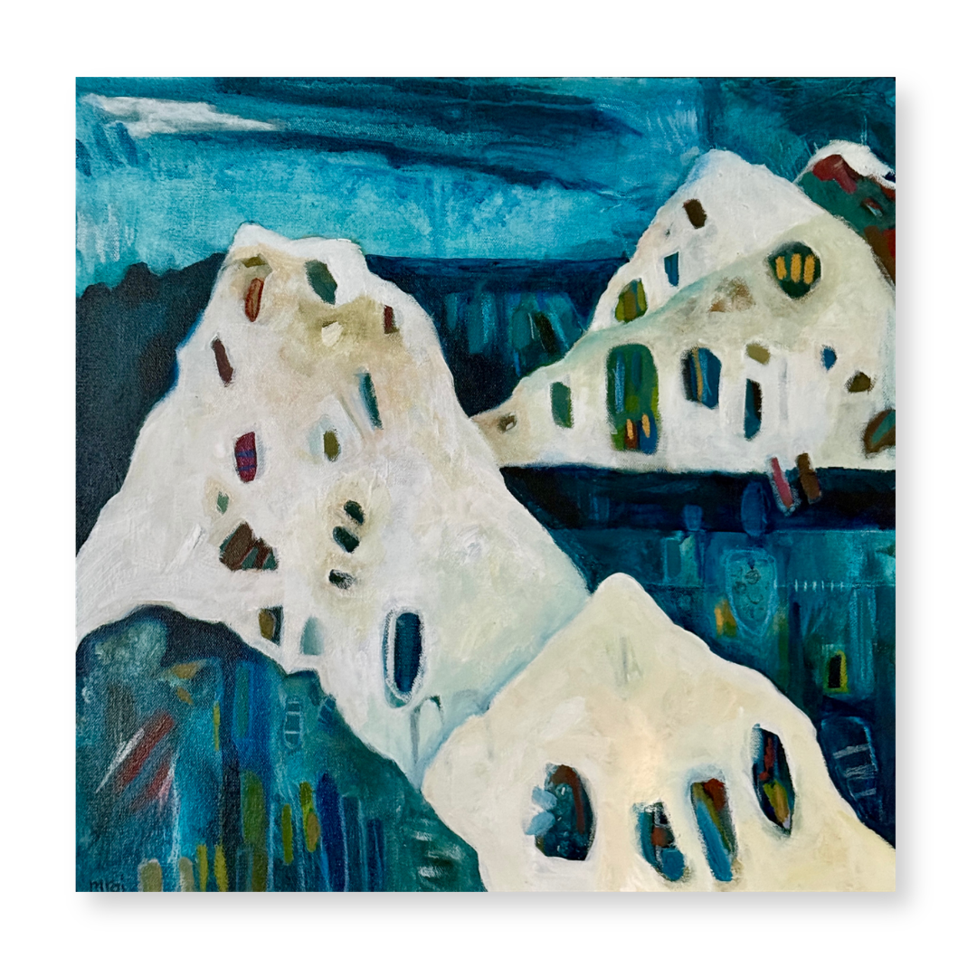 Margot Roi - Holding Without Edges - 20" x 20"
